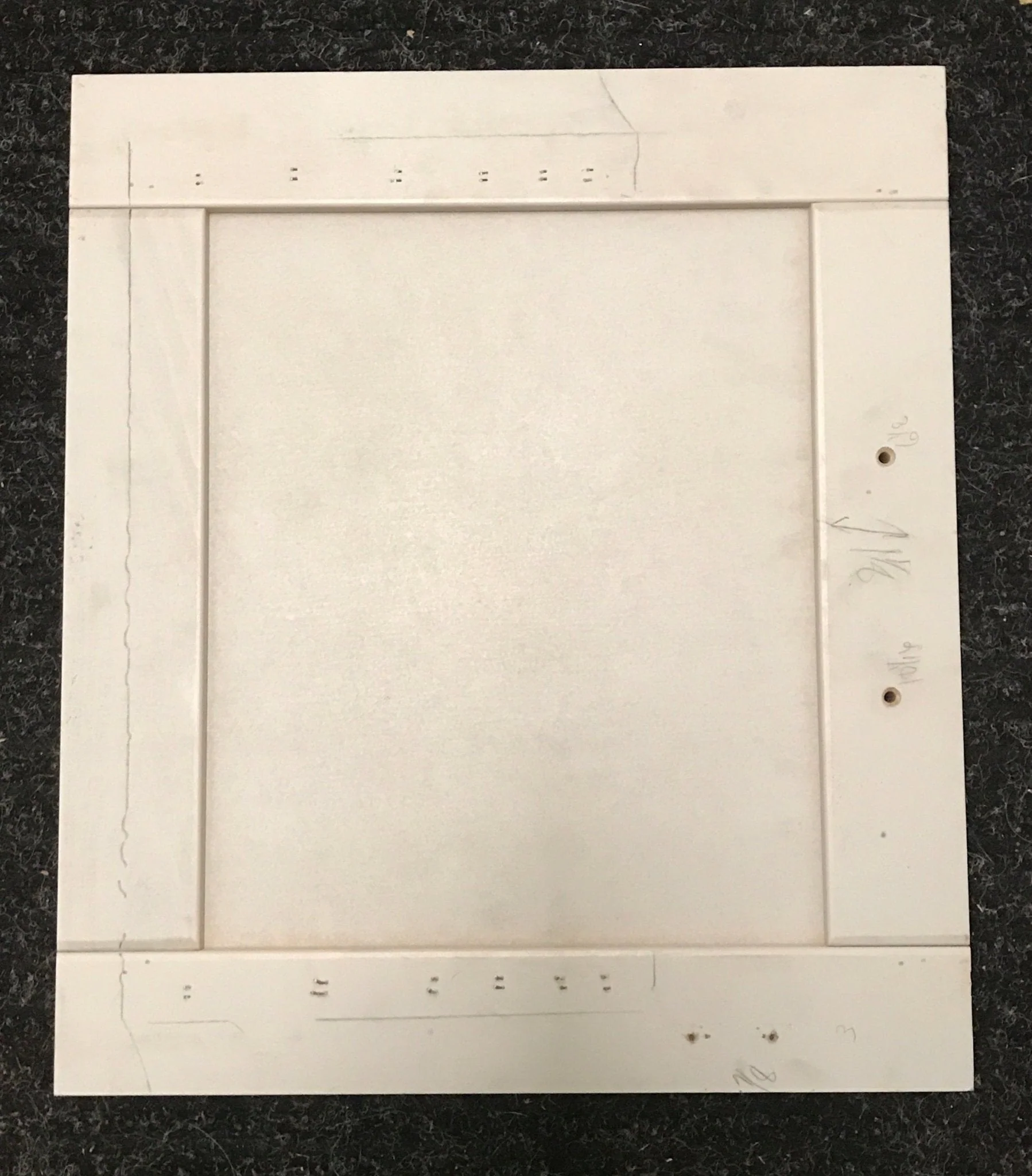 Used RV Cupboard/ Cabinet Door 16" H X 14" W X 3/4" D - Image 4