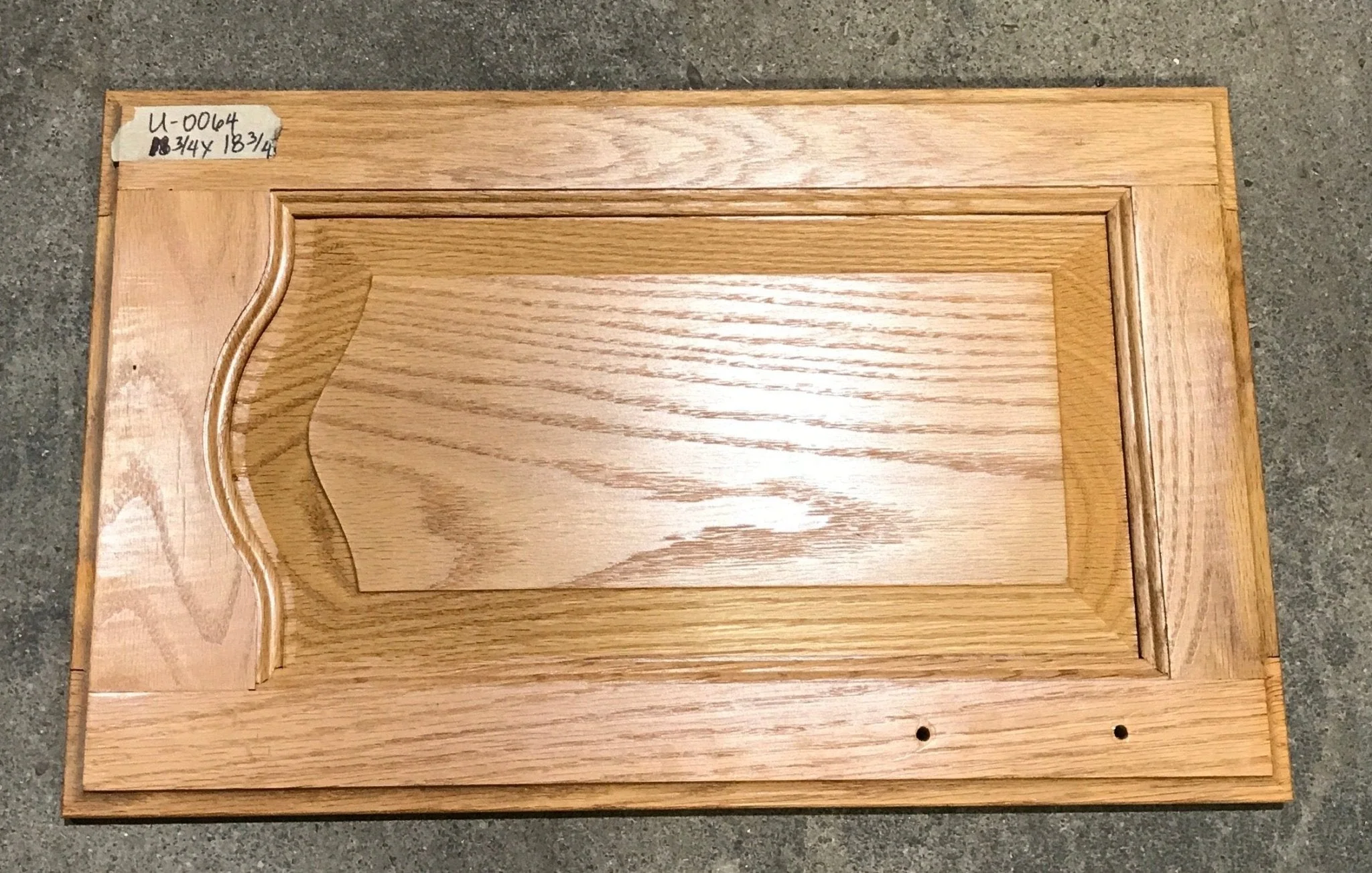 Used RV Cupboard/ Cabinet Door 18 3/4" H X 11 3/4" W X 3/4" D - Image 2