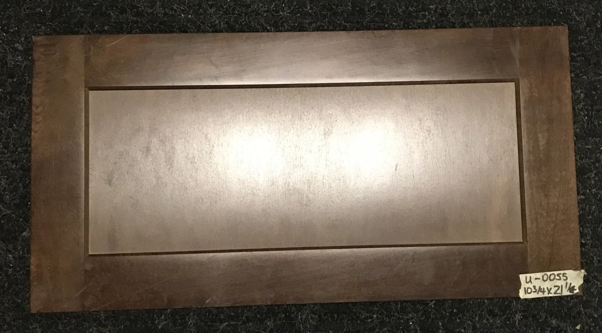 Used RV Cupboard/ Cabinet Door 21 1/4" H X 10 3/4" W X 3/4" D - Image 2
