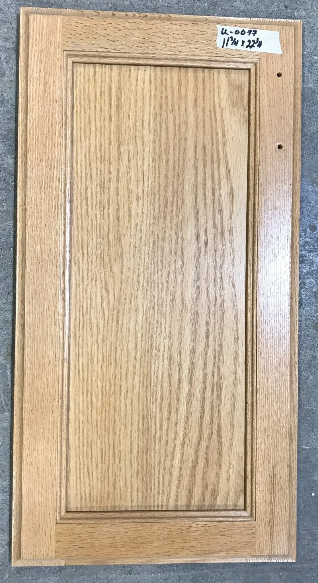 Used RV Cupboard/ Cabinet Door 22 3/4" H X 11 3/4" W X 3/4" D
