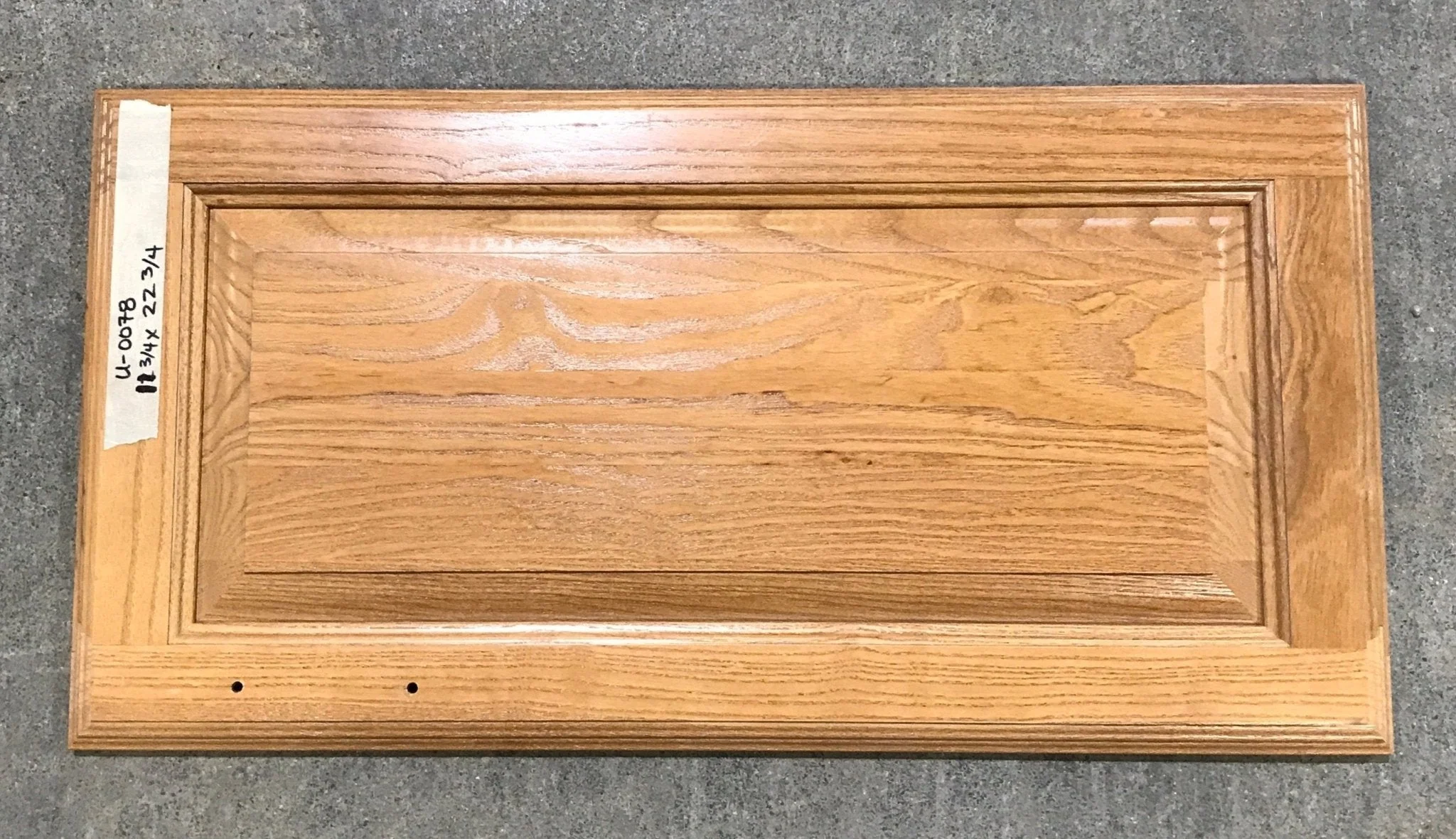 Used RV Cupboard/ Cabinet Door 22 3/4" H X 11 3/4" W X 3/4" D - Image 2