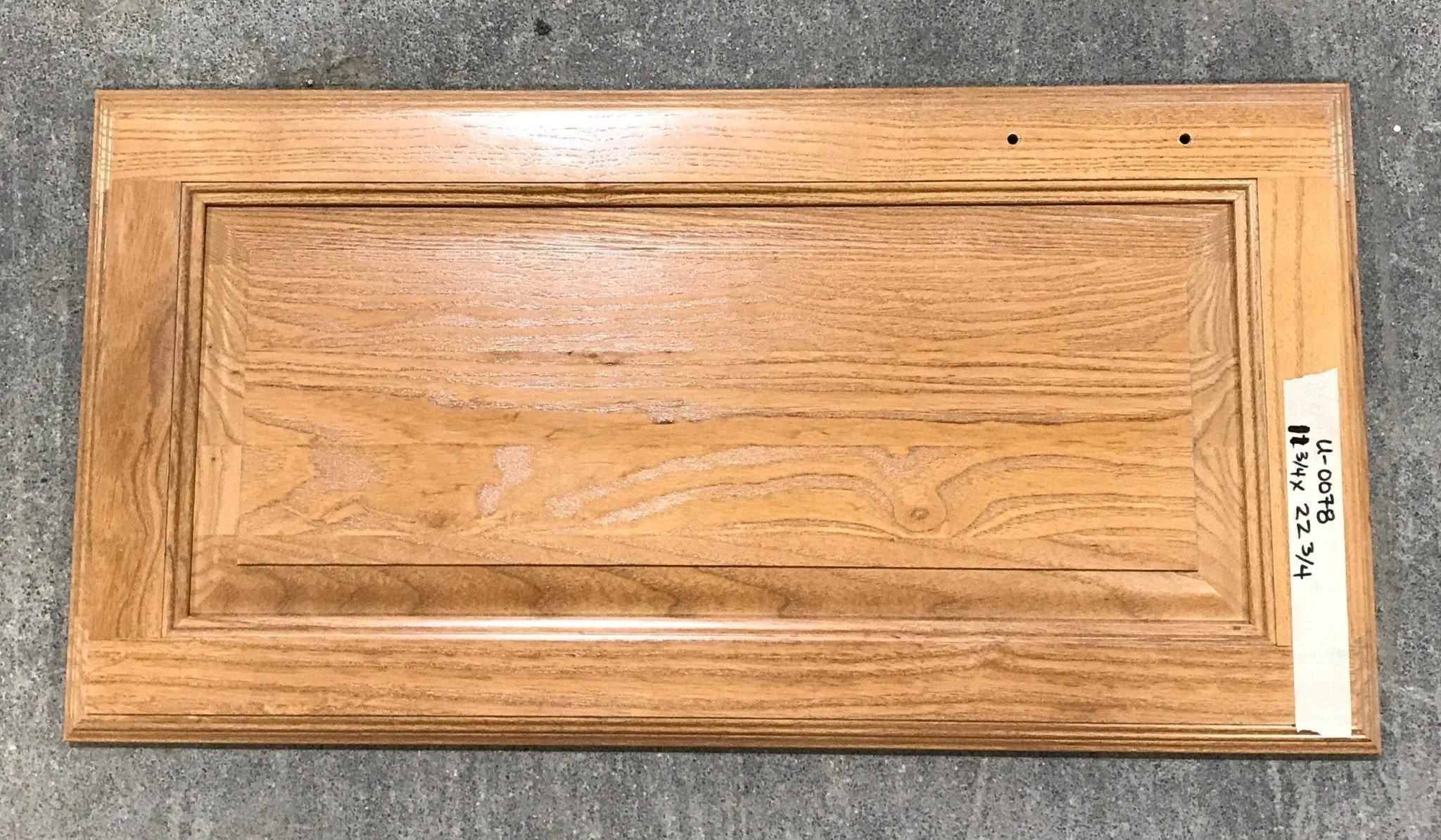 Used RV Cupboard/ Cabinet Door 22 3/4" H X 11 3/4" W X 3/4" D - Image 3