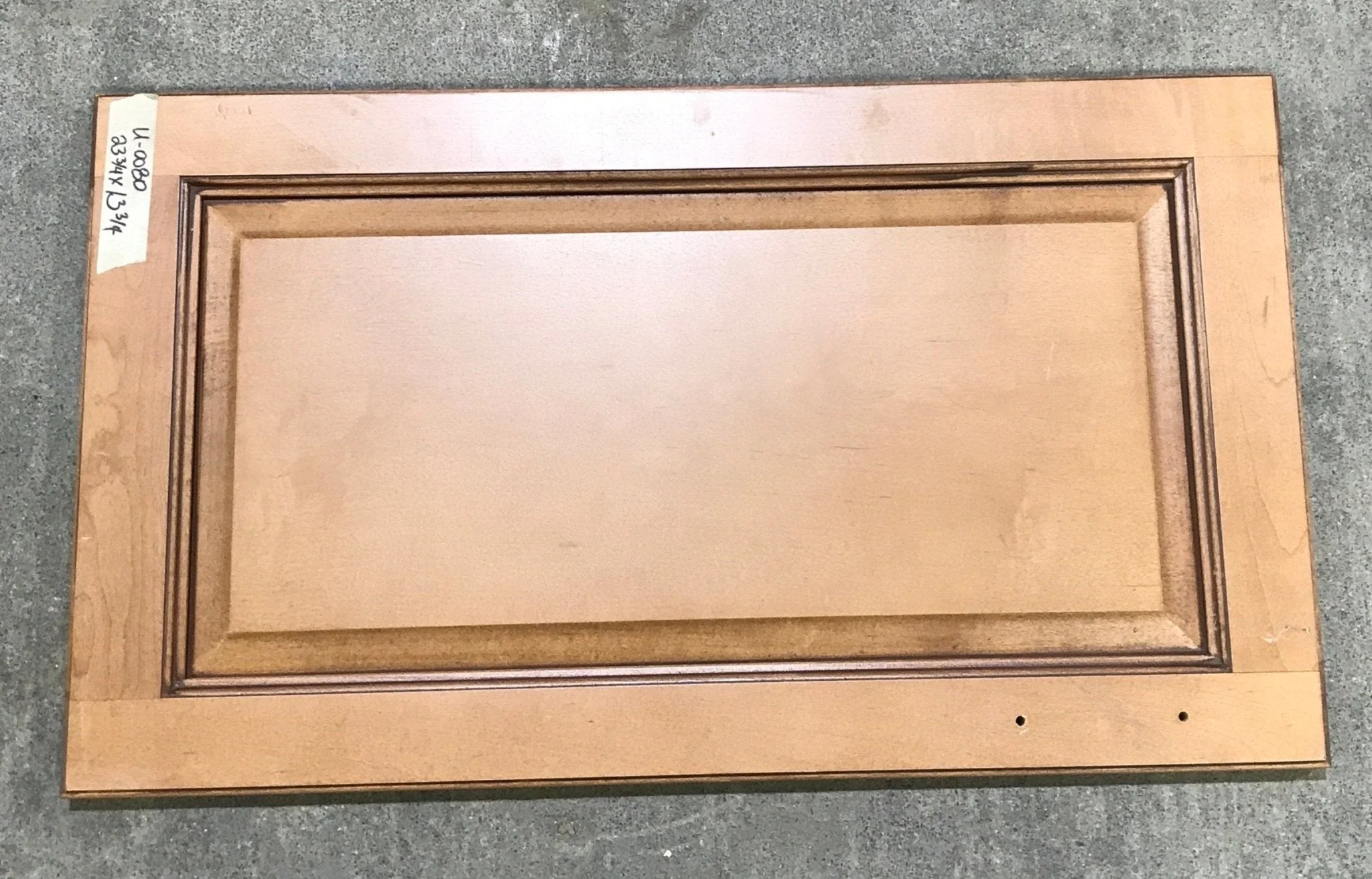 Used RV Cupboard/ Cabinet Door 23 3/4" H X 13 3/4" W X 3/4" D - Image 2