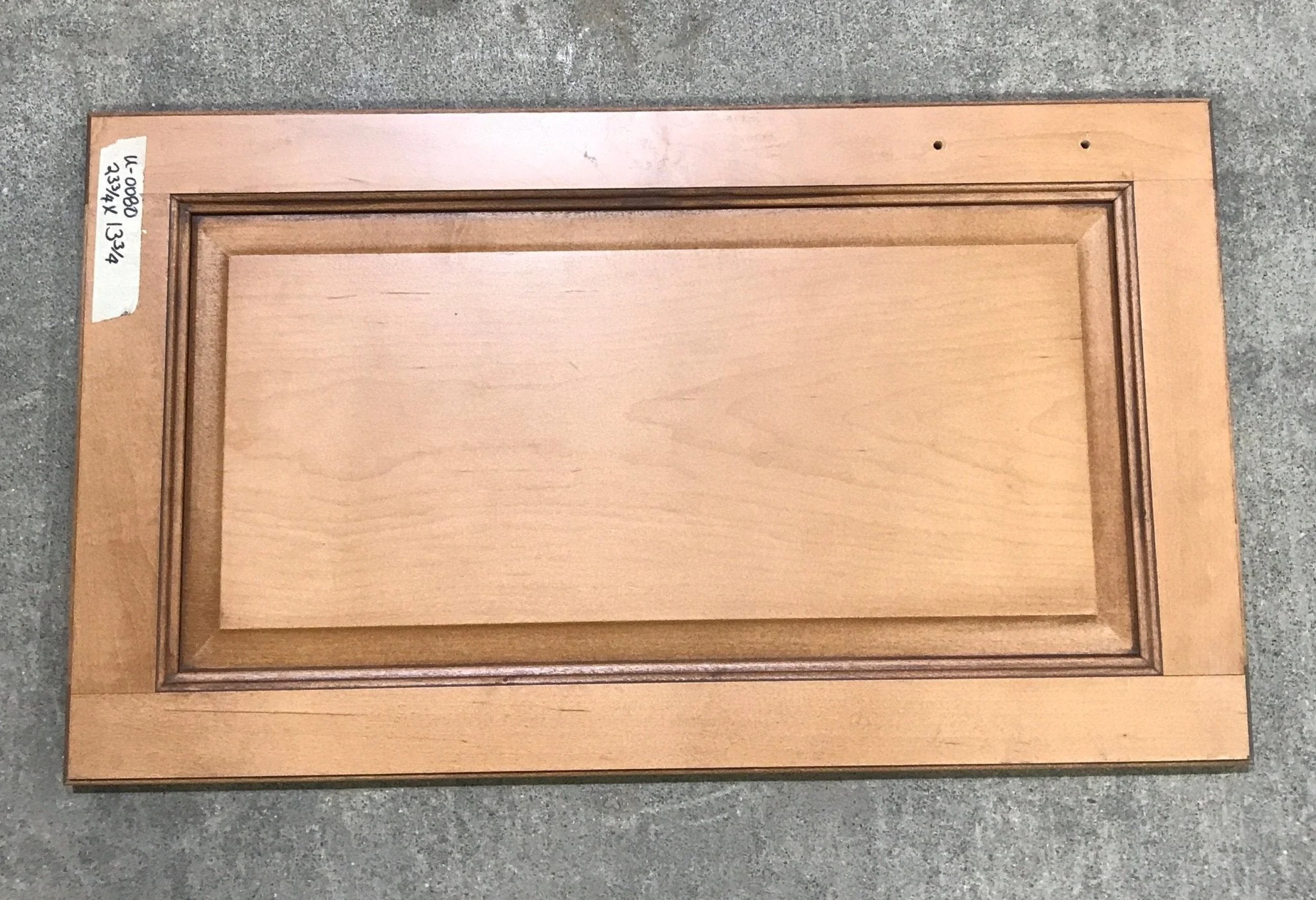 Used RV Cupboard/ Cabinet Door 23 3/4" H X 13 3/4" W X 3/4" D - Image 2