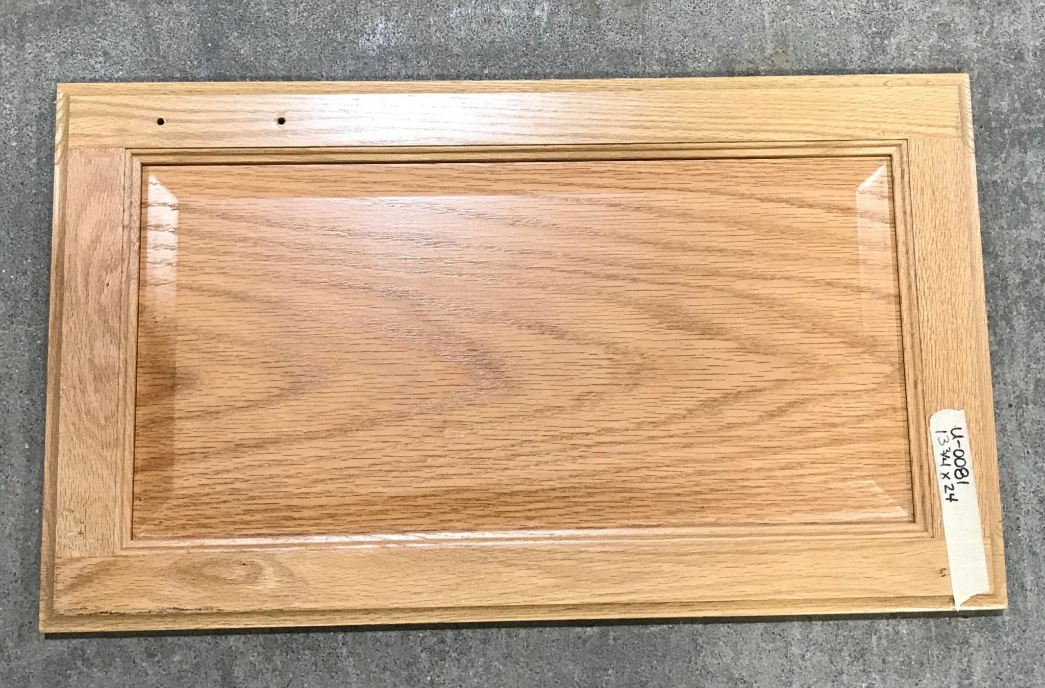 Used RV Cupboard/ Cabinet Door 24" H X 13 3/4" W X 3/4" D - Image 3
