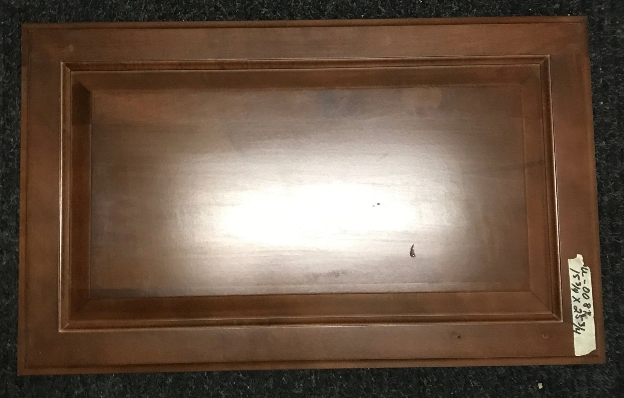 Used RV Cupboard/ Cabinet Door 25 3/4" H X 15 3/4" W X 3/4" D - Image 3