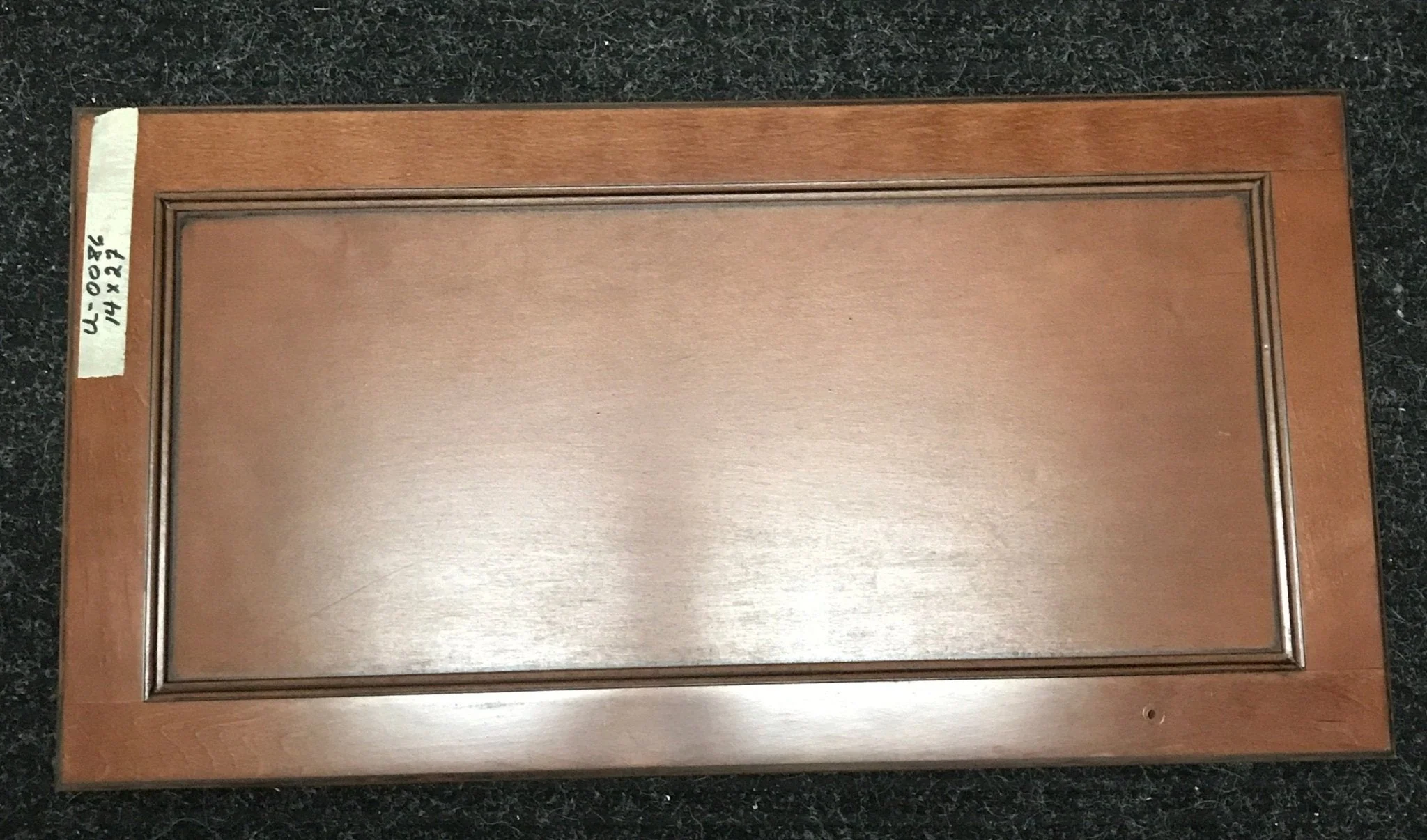 Used RV Cupboard/ Cabinet Door 27" H X 14" W X 3/4" D - Image 2