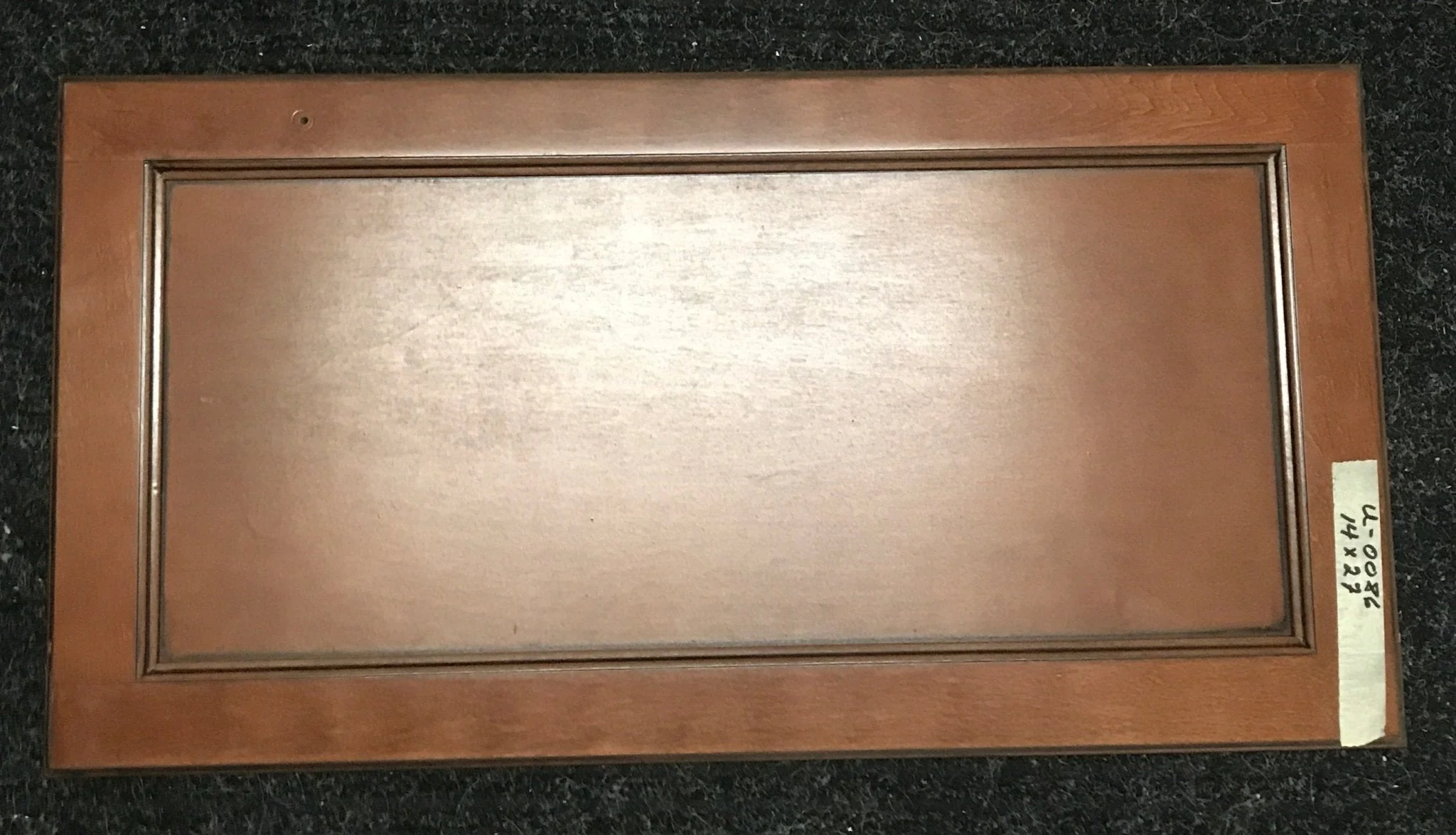 Used RV Cupboard/ Cabinet Door 27" H X 14" W X 3/4" D - Image 3