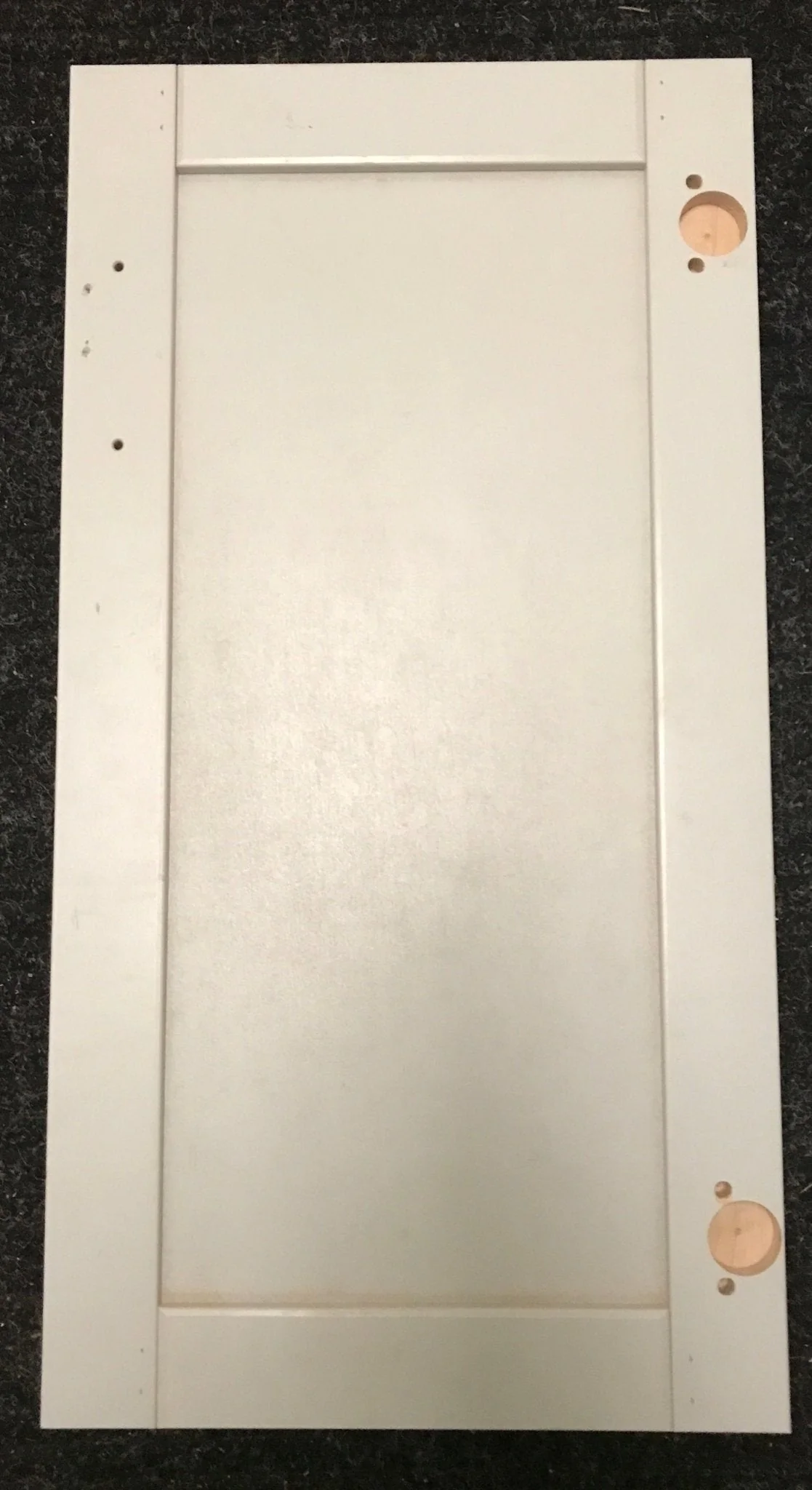 Used RV Cupboard/ Cabinet Door 27" H X 14" W X 3/4" D - Image 4