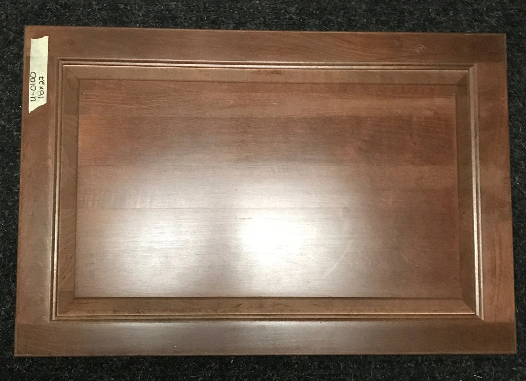 Used RV Cupboard/ Cabinet Door 27" H X 18" W X 3/4" D - Image 2
