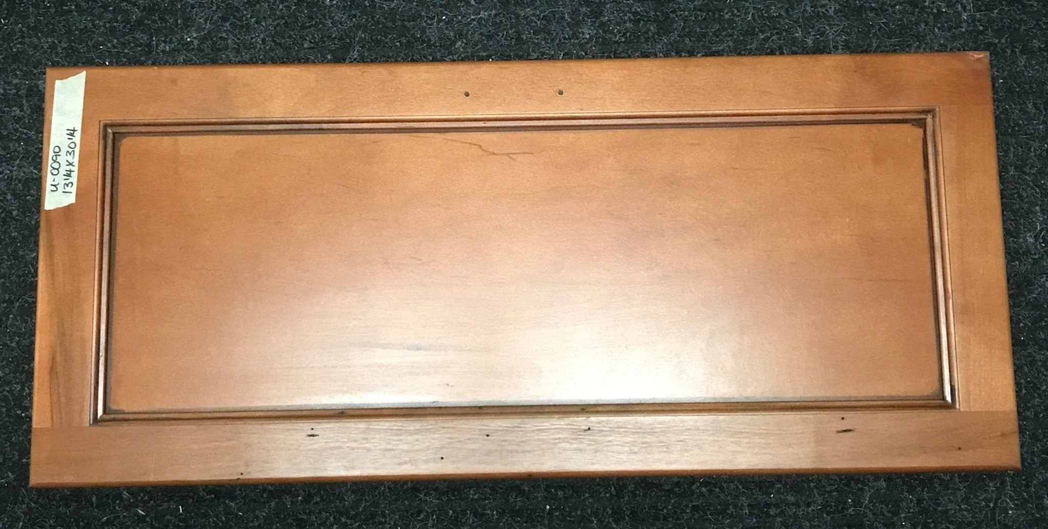 Used RV Cupboard/ Cabinet Door 30 1/4" H X 13 1/4" W X 3/4" D - Image 2