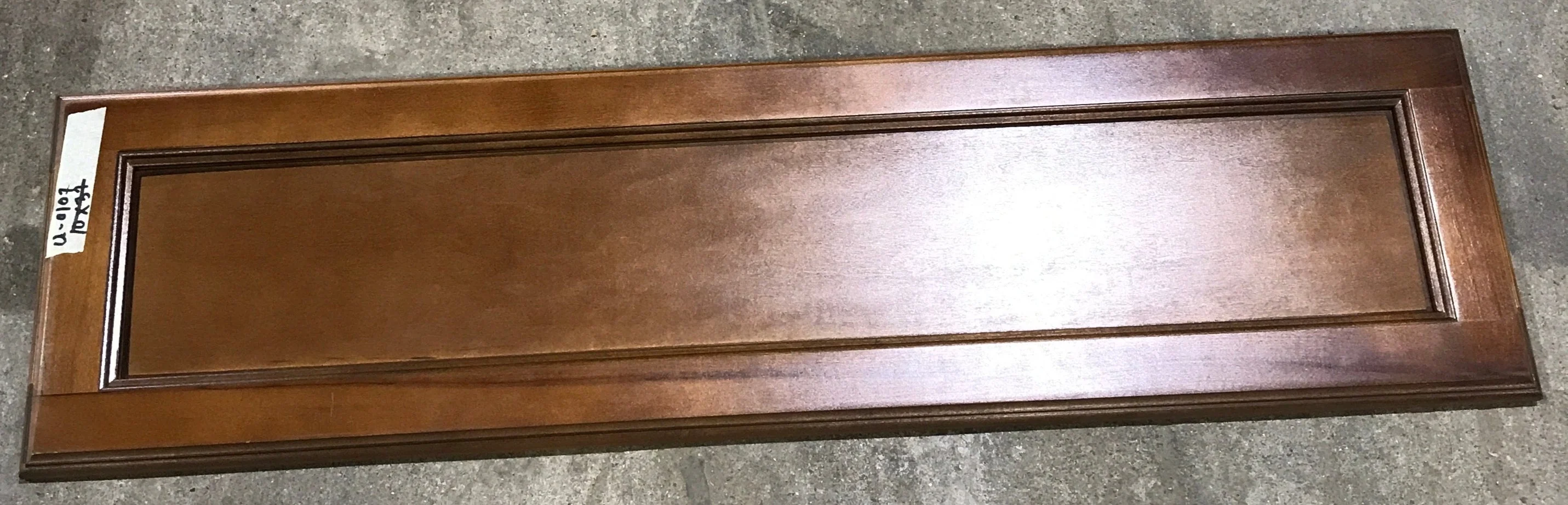 Used RV Cupboard/ Cabinet Door 37" H X 10" W X 3/4" D - Image 2