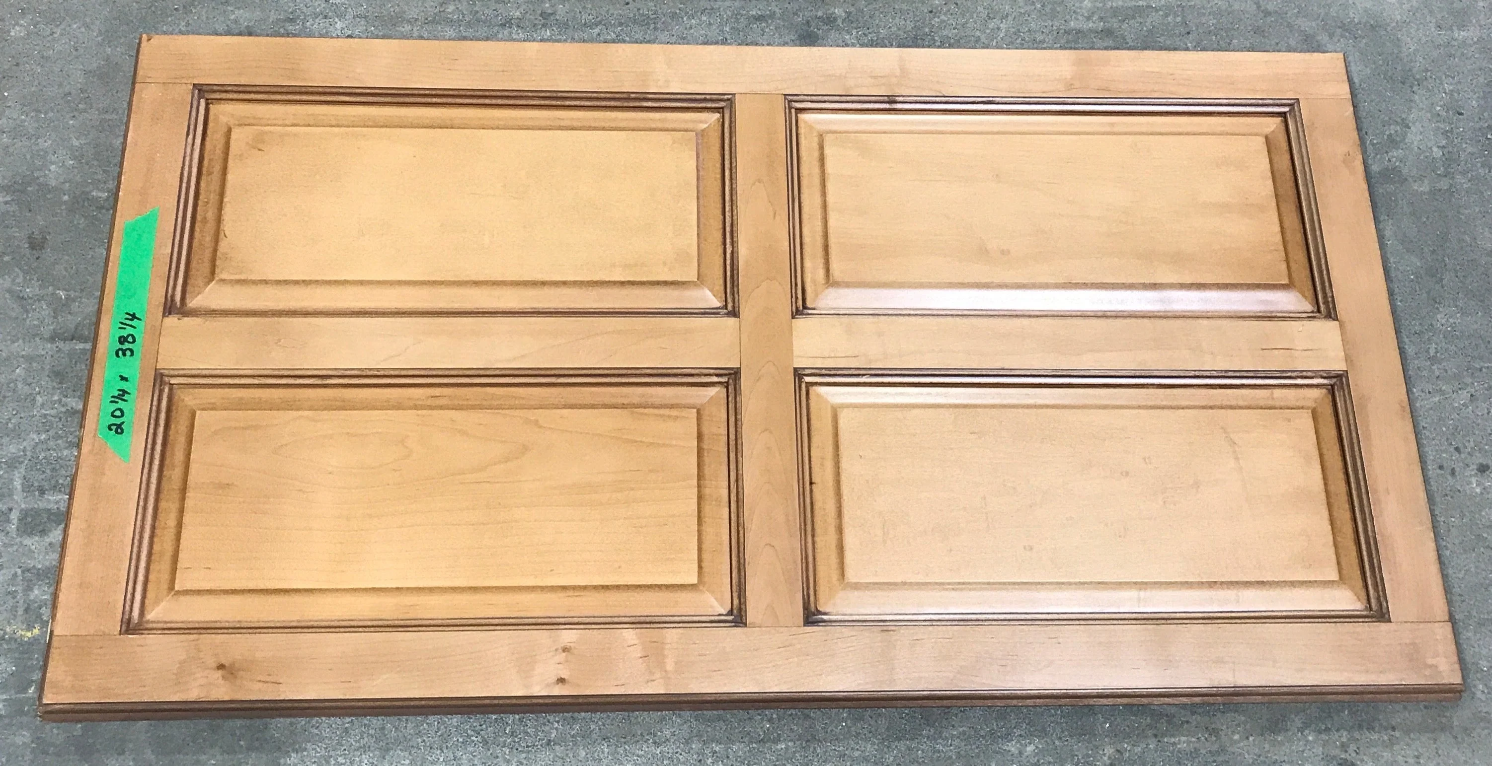 Used RV Cupboard/ Cabinet Door 38 1/4" H X 20 1/4" W X 3/4" D - Image 3