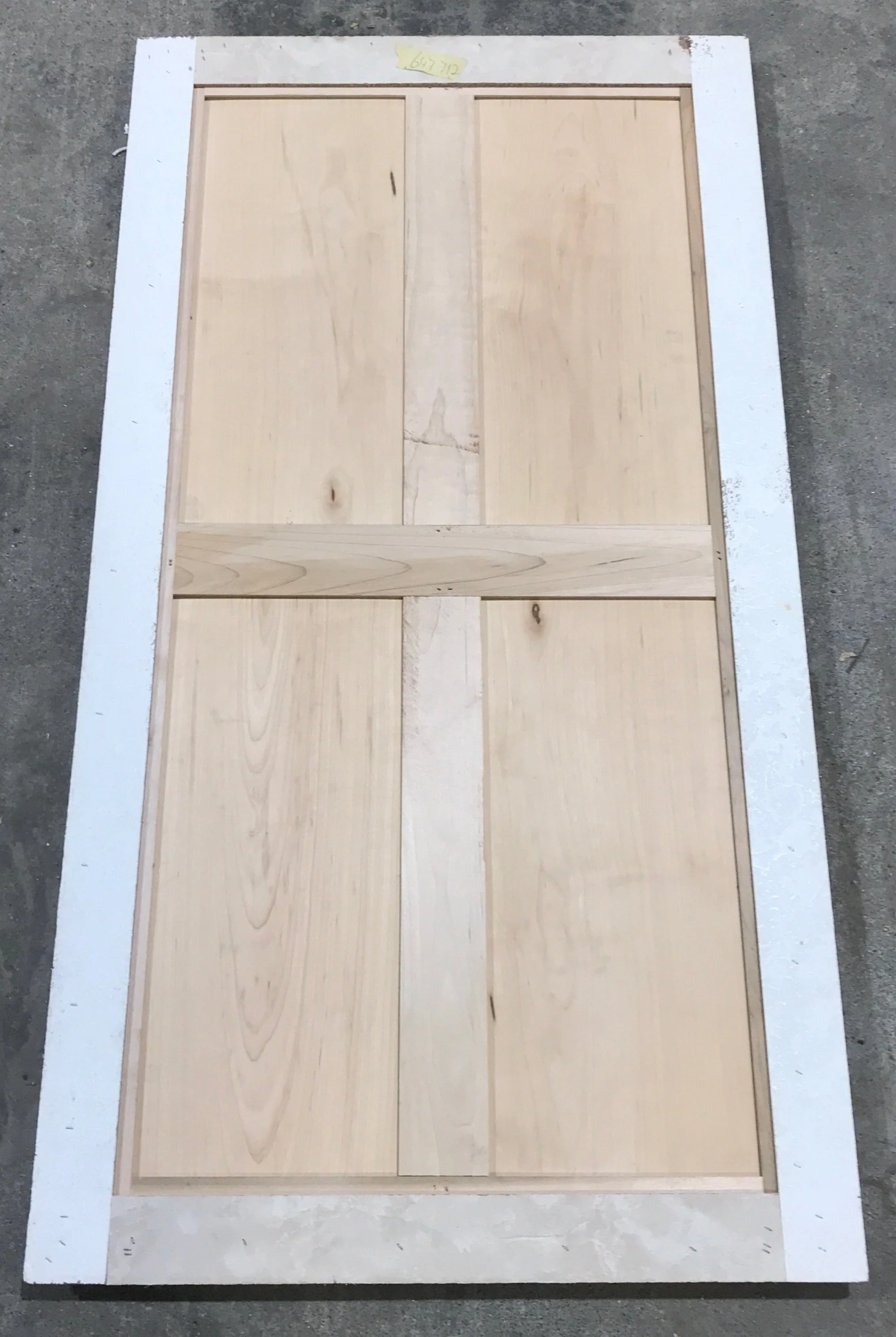 Used RV Cupboard/ Cabinet Door 38 1/4" H X 20 1/4" W X 3/4" D - Image 4