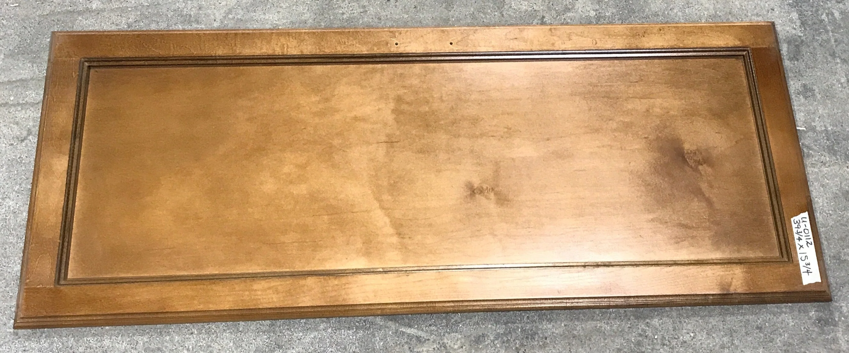 Used RV Cupboard/ Cabinet Door 39 3/4" H X 15 3/4" W X 3/4" D - Image 2