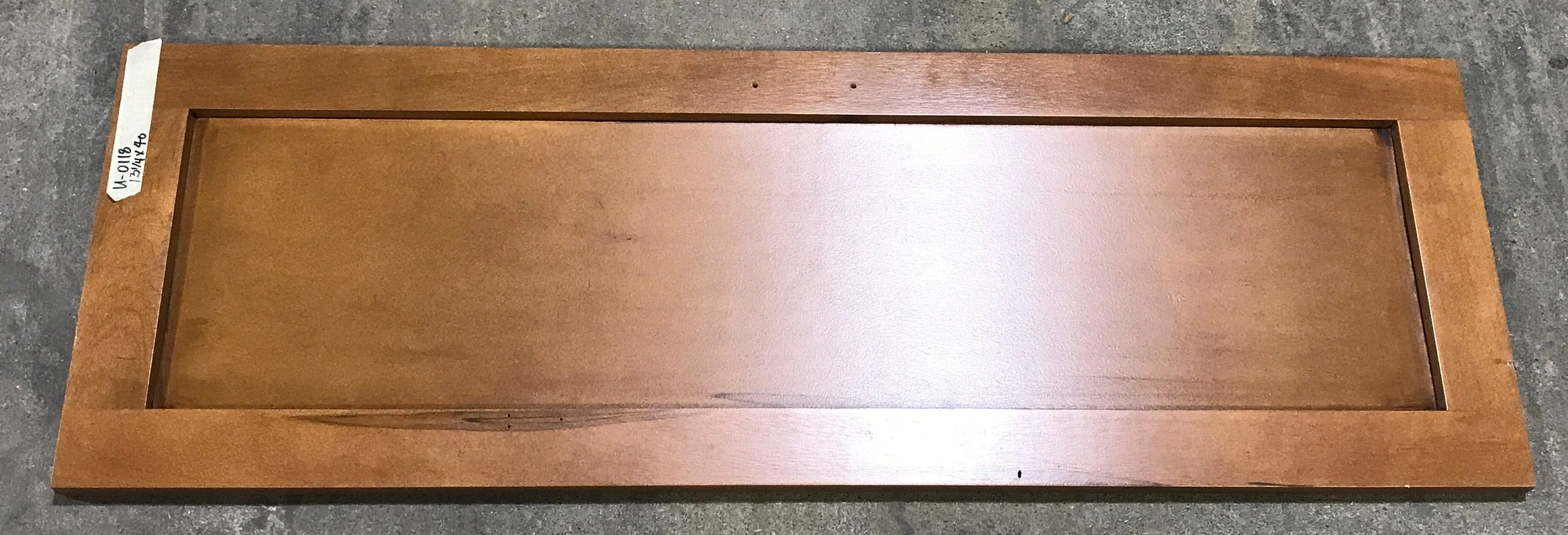 Used RV Cupboard/ Cabinet Door 40" H X 13 1/4" W X 3/4" D - Image 3