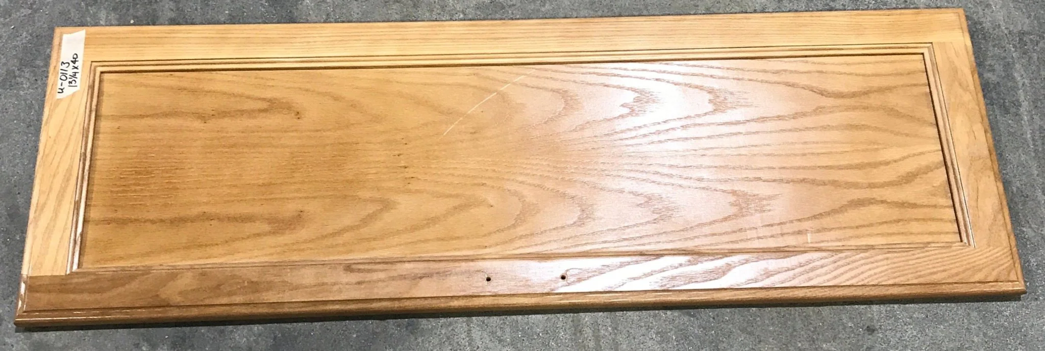 Used RV Cupboard/ Cabinet Door 40" H X 13 1/4" W X 3/4" D - Image 3
