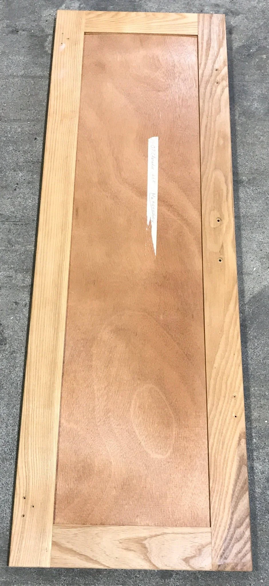 Used RV Cupboard/ Cabinet Door 40" H X 13 1/4" W X 3/4" D - Image 5
