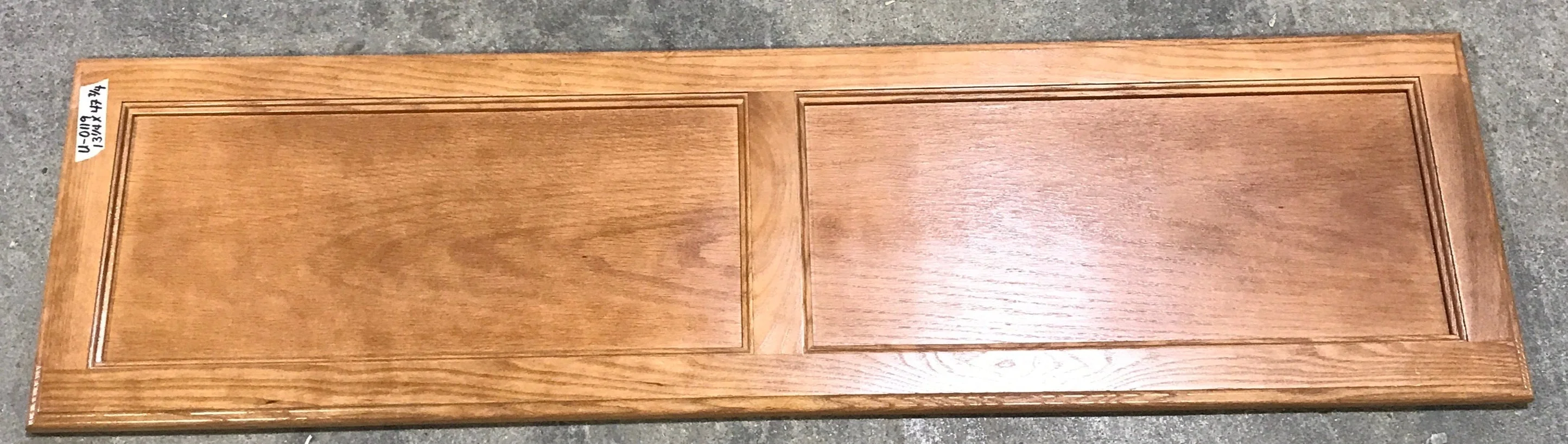 Used RV Cupboard/ Cabinet Door 47 3/4" H X 13 1/4" W X 3/4" D - Image 3