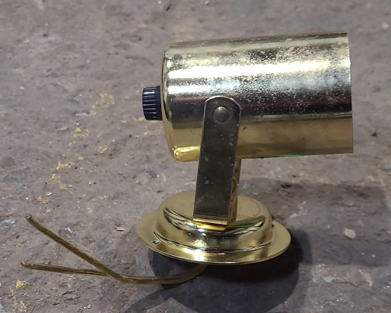 USED RV Interior Bullet/ Reading Light Fixture *SINGLE*