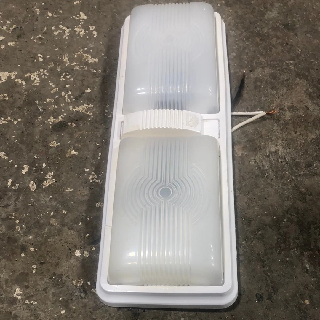 USED RV Interior Light Fixture *DOUBLE* PD772 - Image 4
