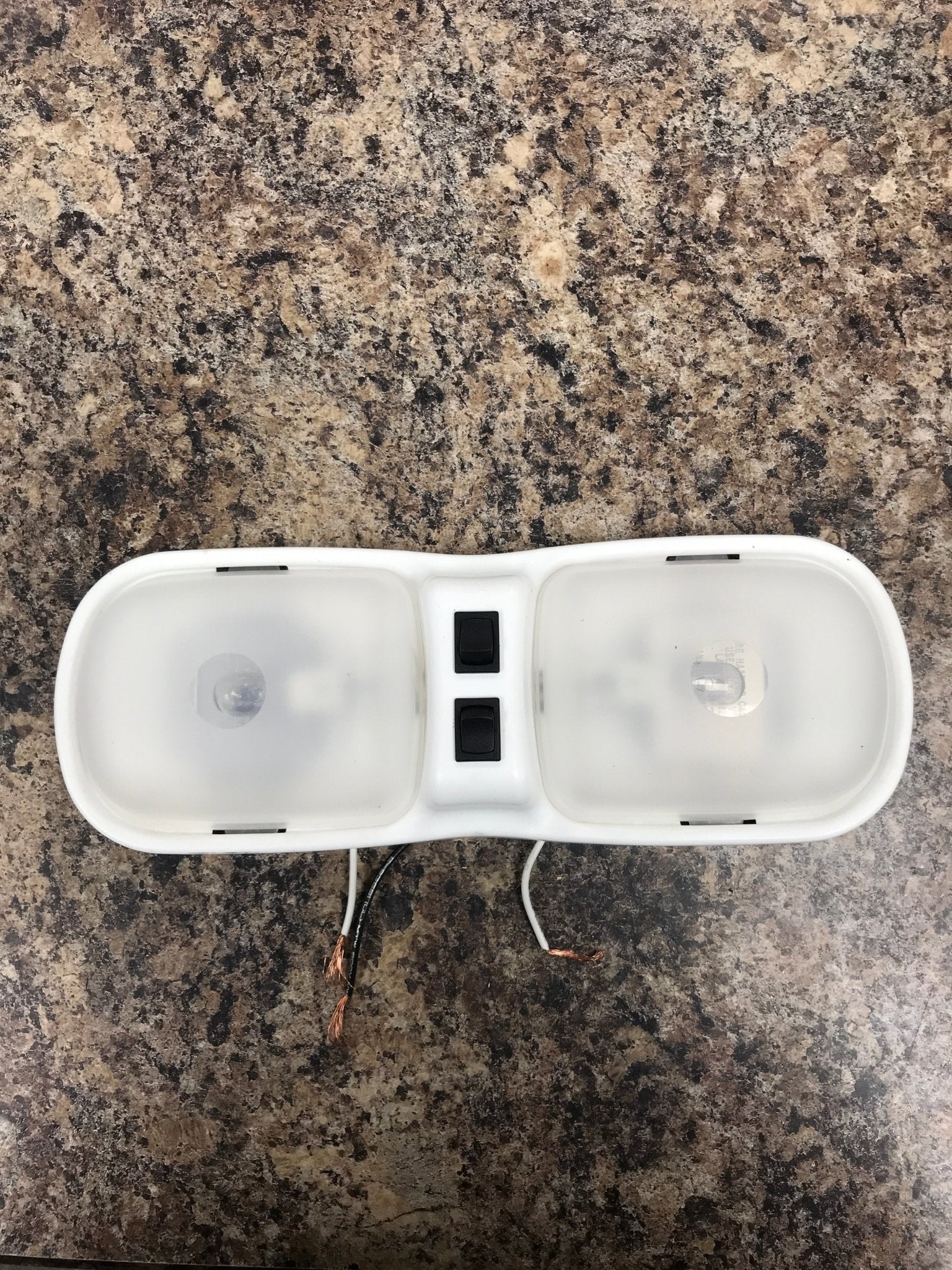 Used RV Interior Light Fixture *DOUBLE* UL7