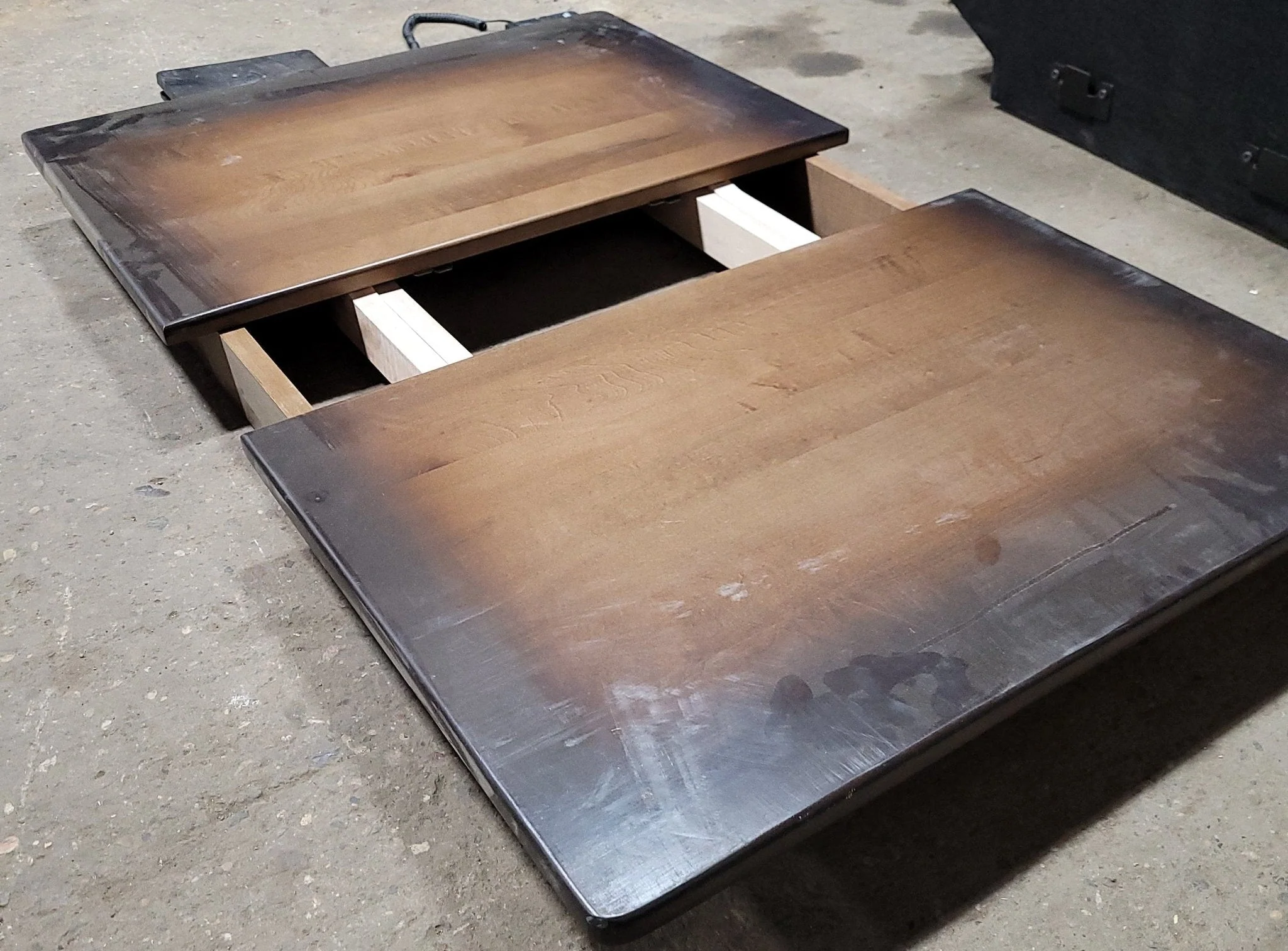 Used RV Pedestal Mount Table Top 38" X 28 1/2" - Image 2
