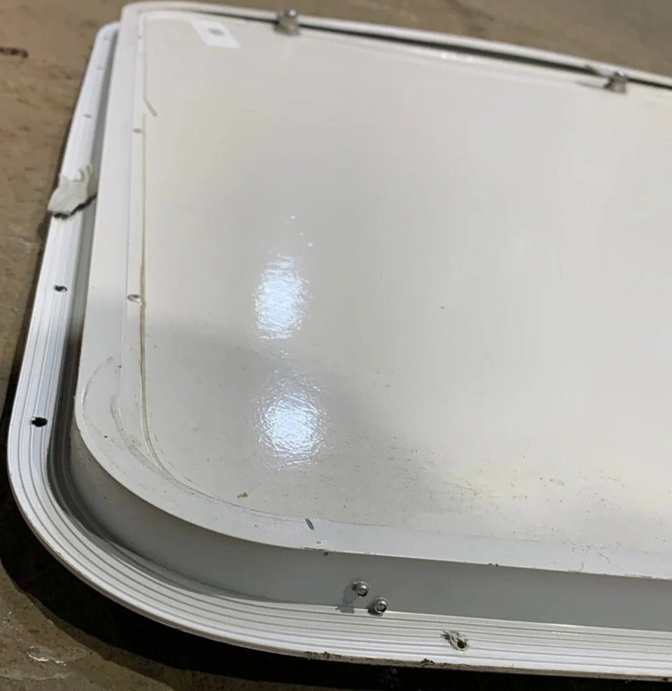 Used RV Radius Cargo / compartment Door 29 3/4" x 23 7/8" x 3/4" - Image 4