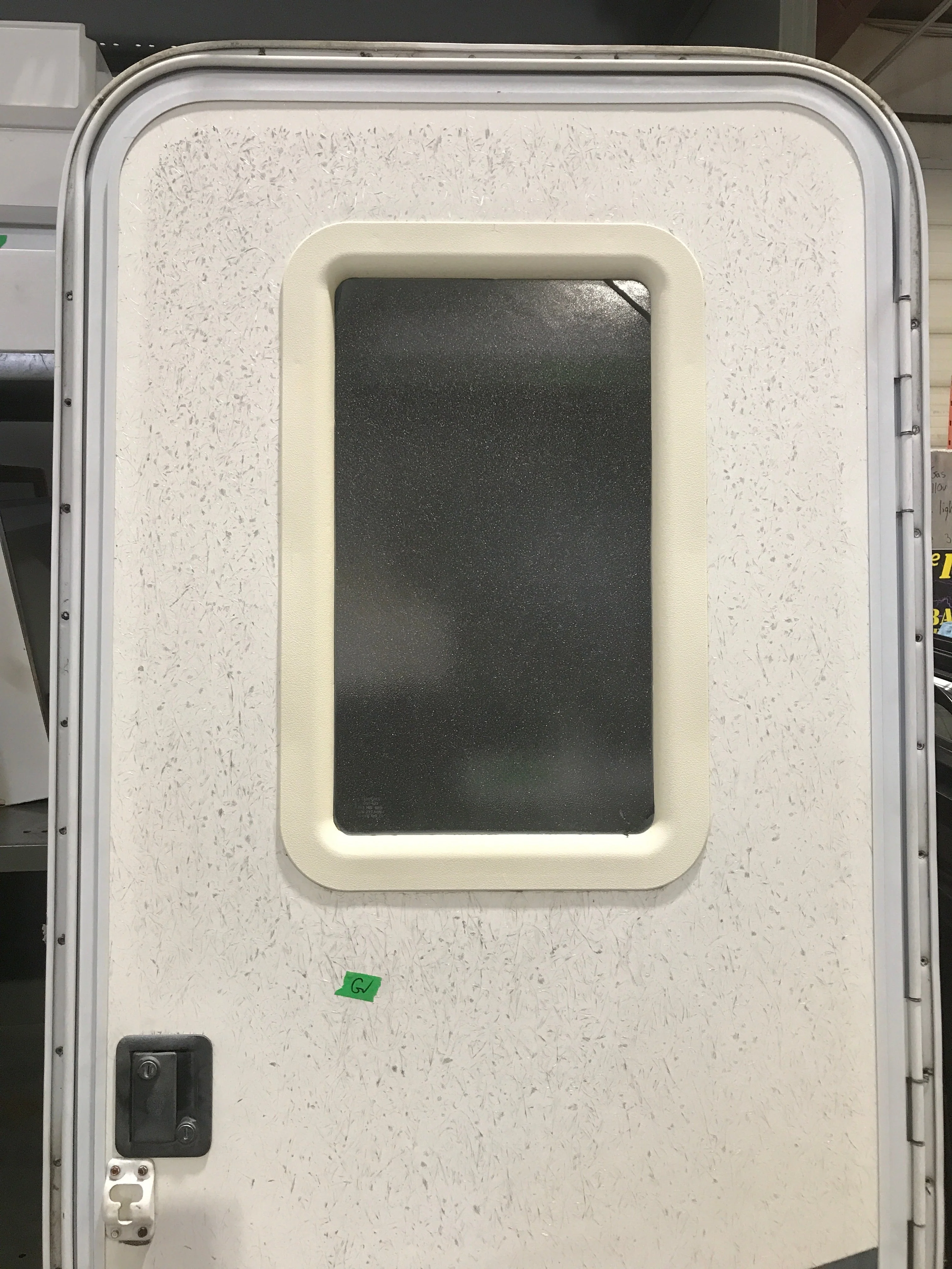 Used RV Radius Corner Entry Door 29 1/2" W x 70" H - Image 2