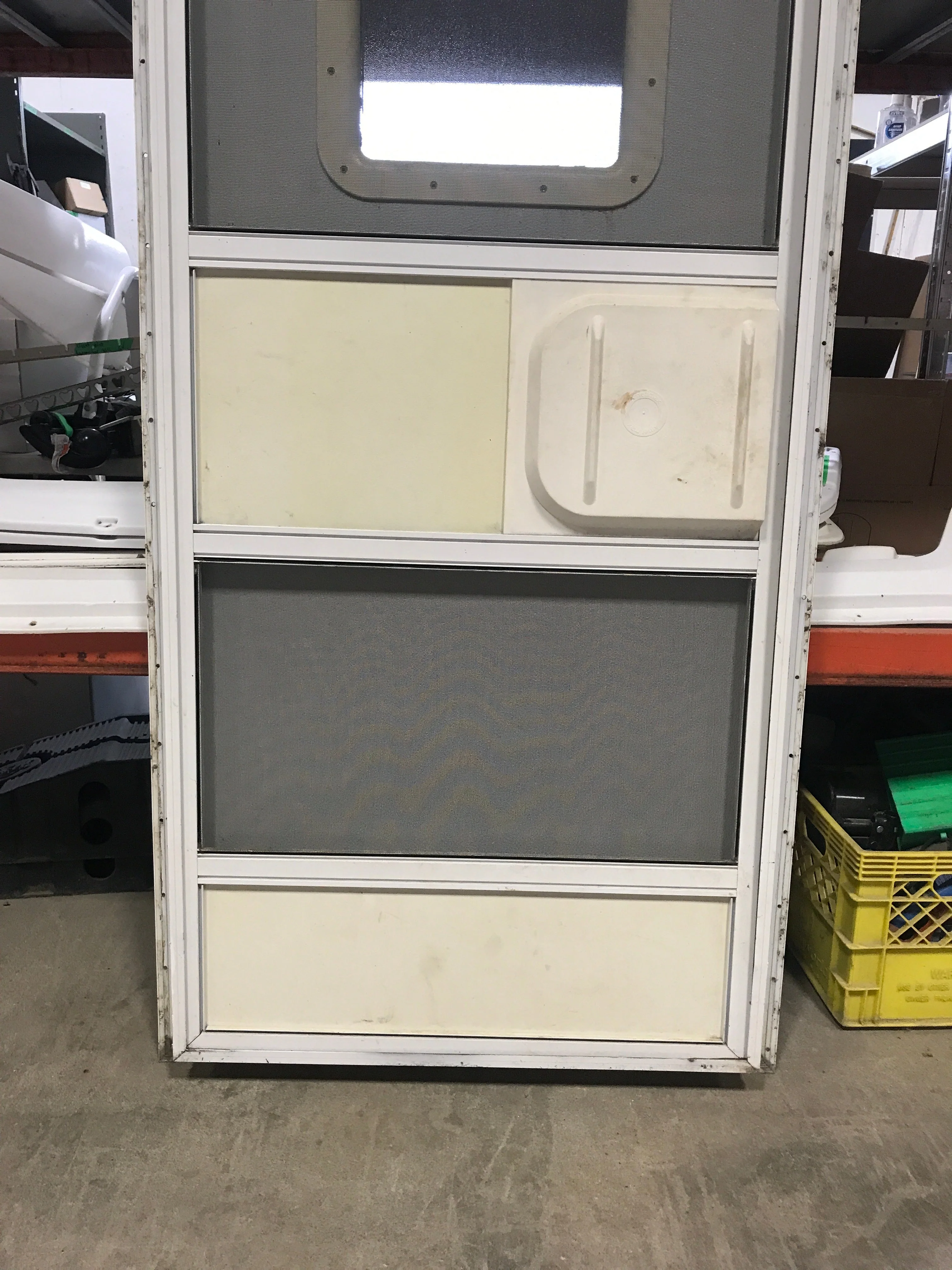 Used RV Radius Corner Entry Door 29 1/2" W x 71 1/4" H - Image 8