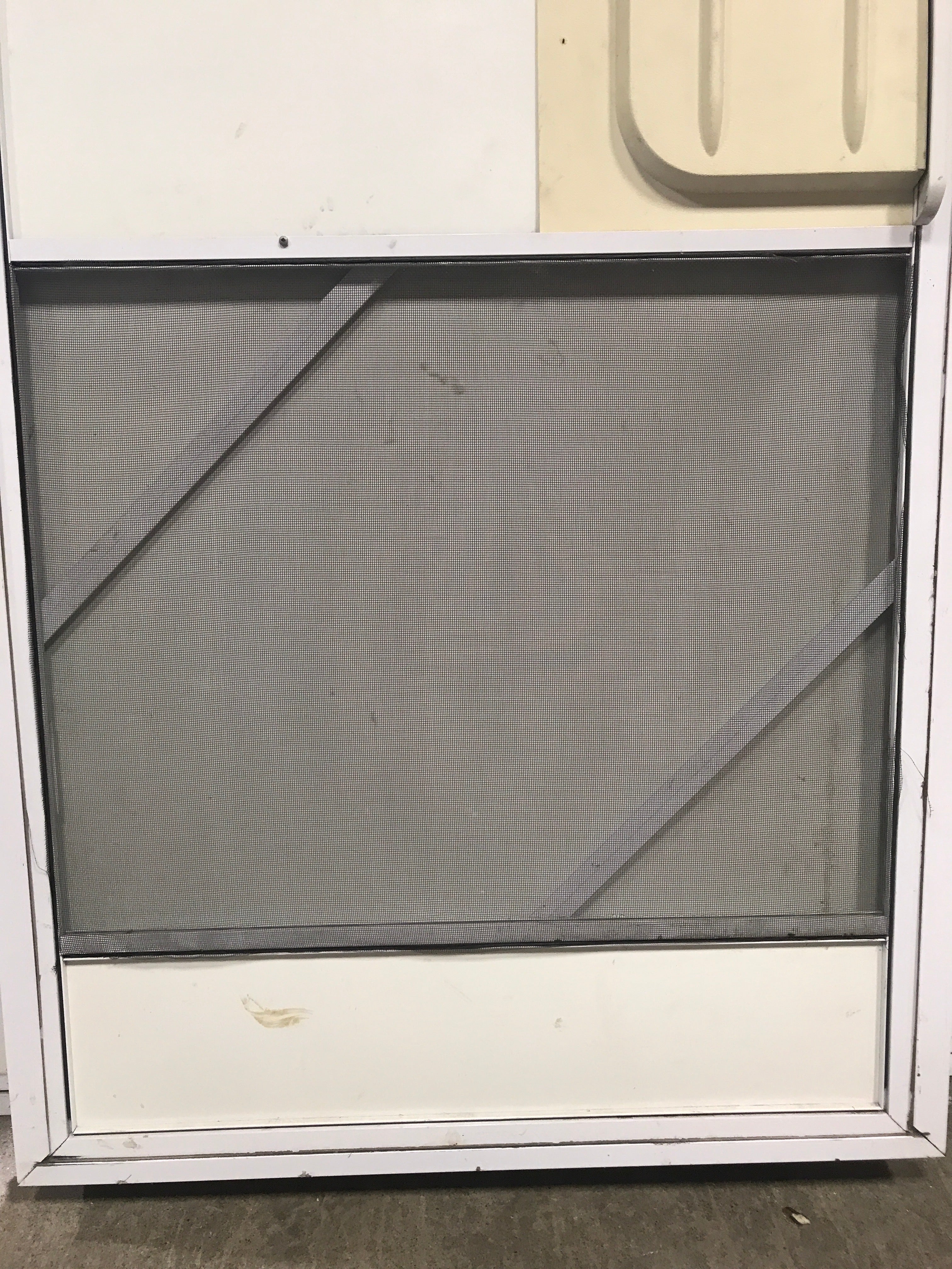 Drafted to hold tor customer Used RV Radius Corner Entry Door 30" W x 72" H - Image 10