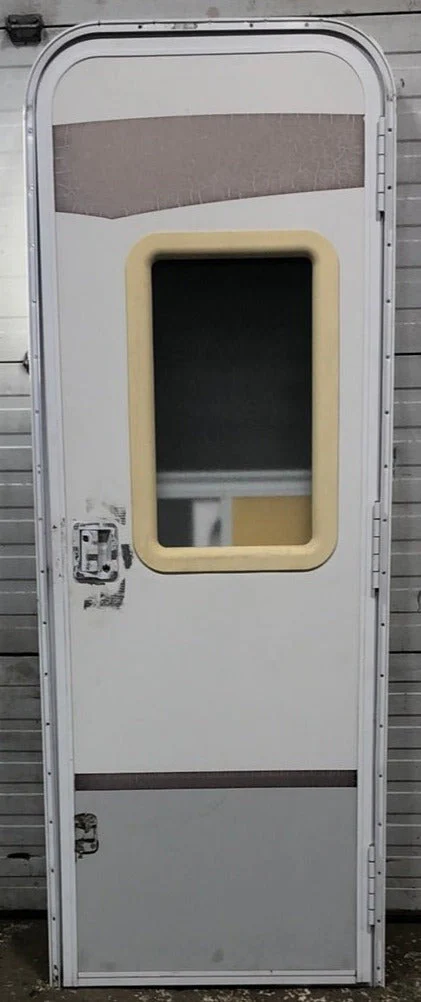 Used RV Radius Entry Door 24 x 69 1/2 Amerimax