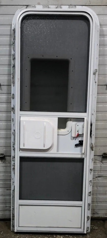 Used RV Radius Entry Door 24 x 69 1/2 Amerimax - Image 6