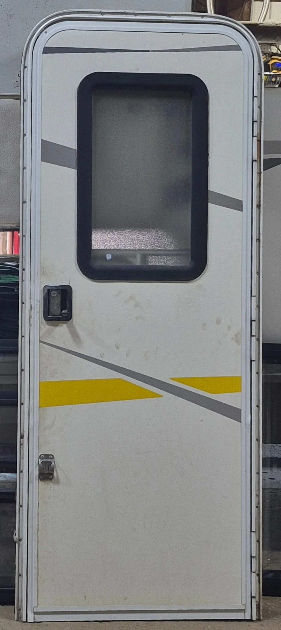 Used RV Radius Entry Door 26" W x 70 1/8" H