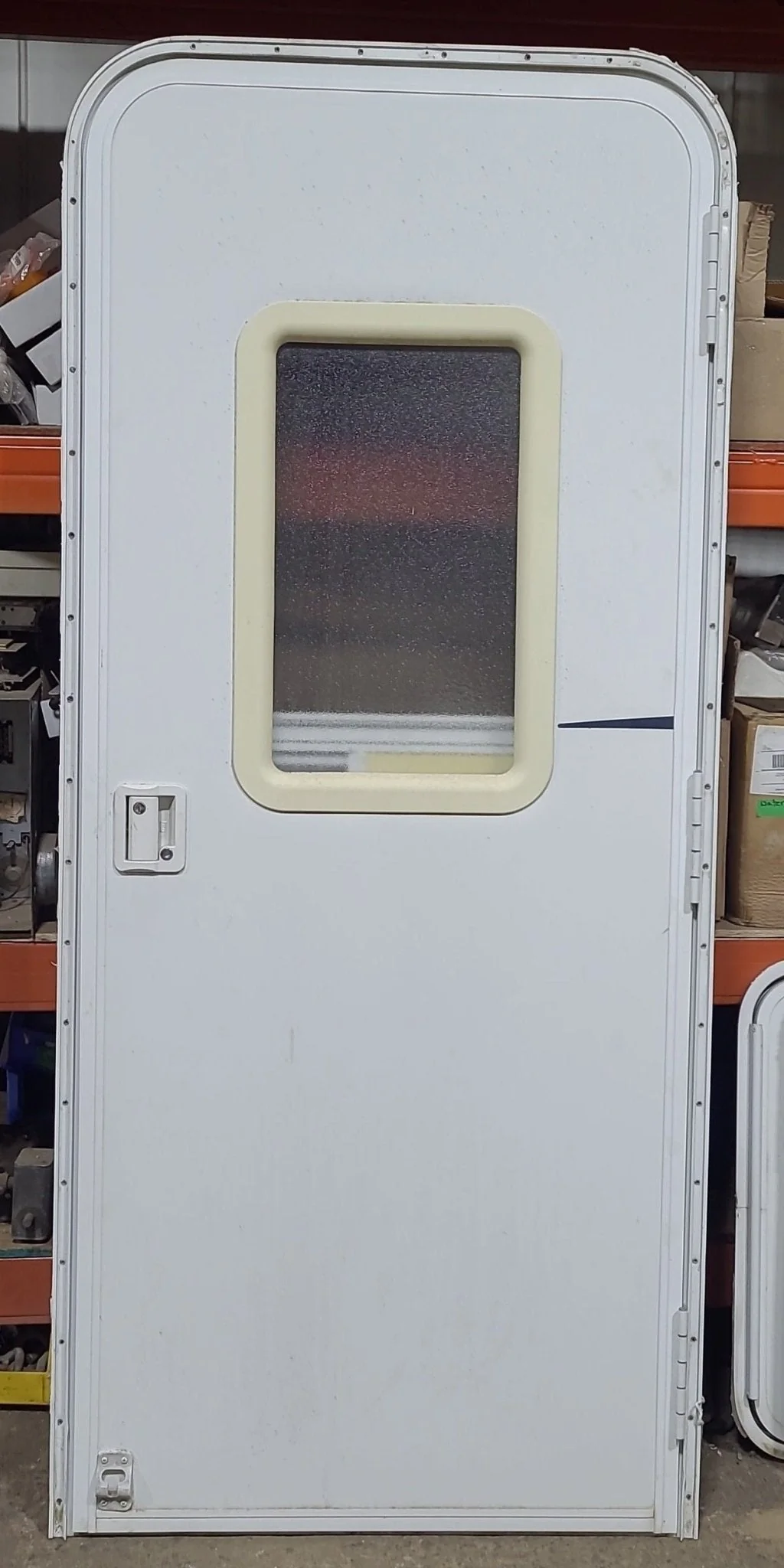 Used RV Radius Entry Door 29 3/8" x 71 5/8"