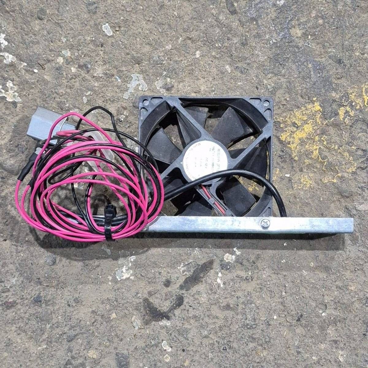 Used RV Refrigerator Cooling Fan, DC24V, 0.30A, 2-Wire - RDH9025B