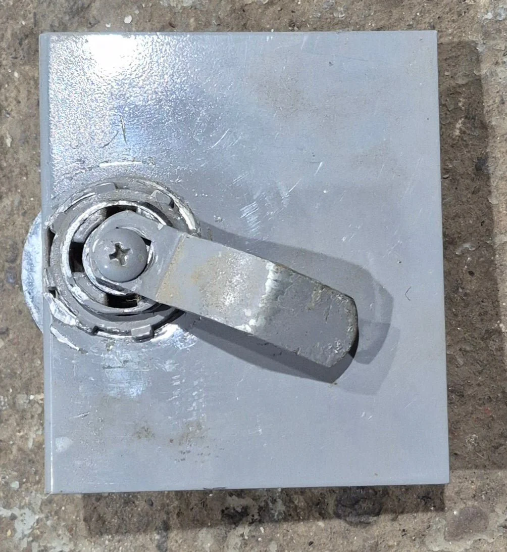 Used RV Replacement Baggage Door Handle Assembly - Image 2