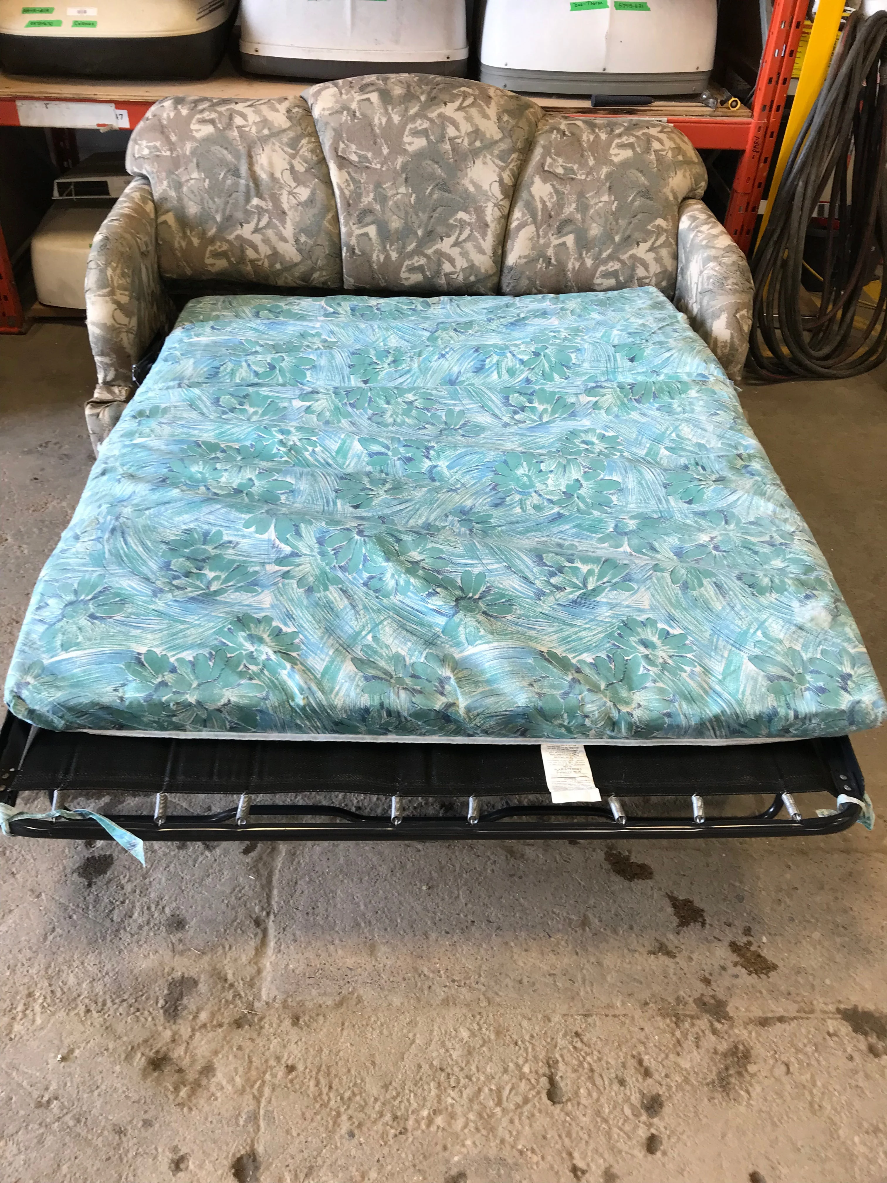 Used RV Sofa with Hide-A-Bed - 66” x 88” - Image 2