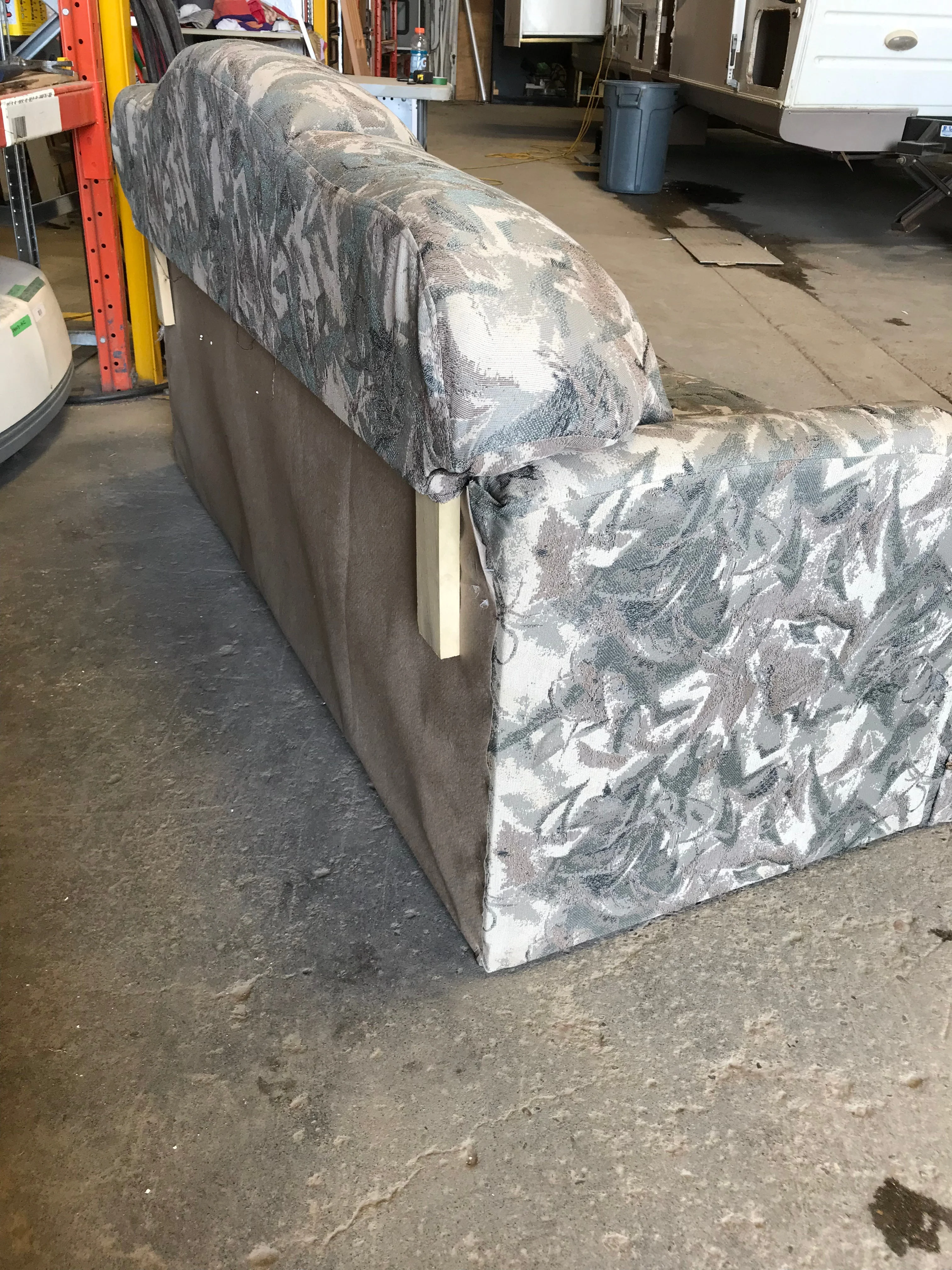 Used RV Sofa with Hide-A-Bed - 66” x 88” - Image 5