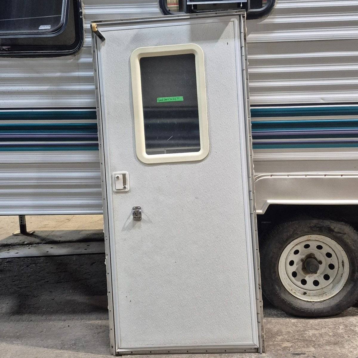 Used RV Square Entry Door 30" x 69 3/4"
