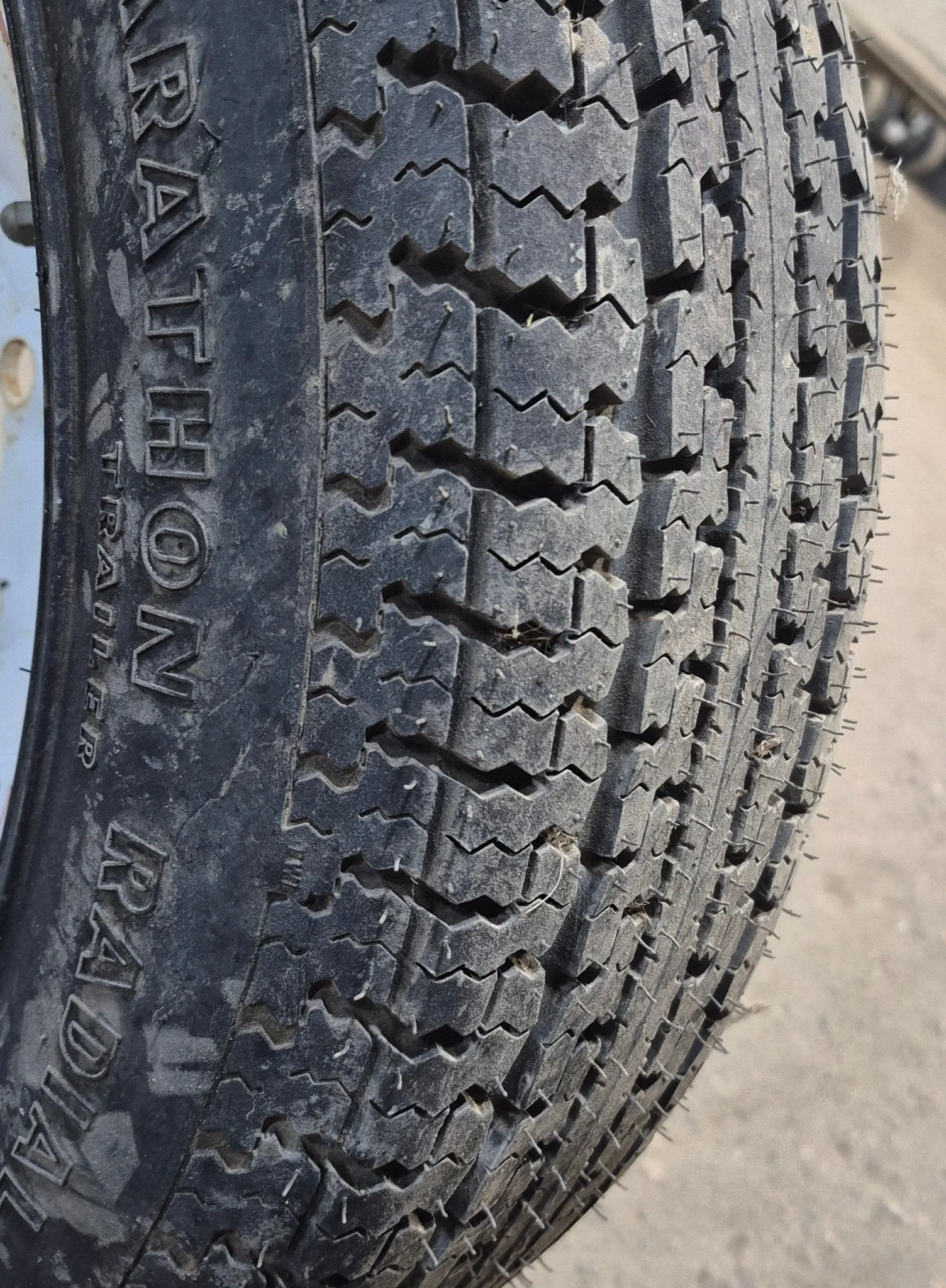Used RV Tire & Rim 13" 5 bolt - Image 3