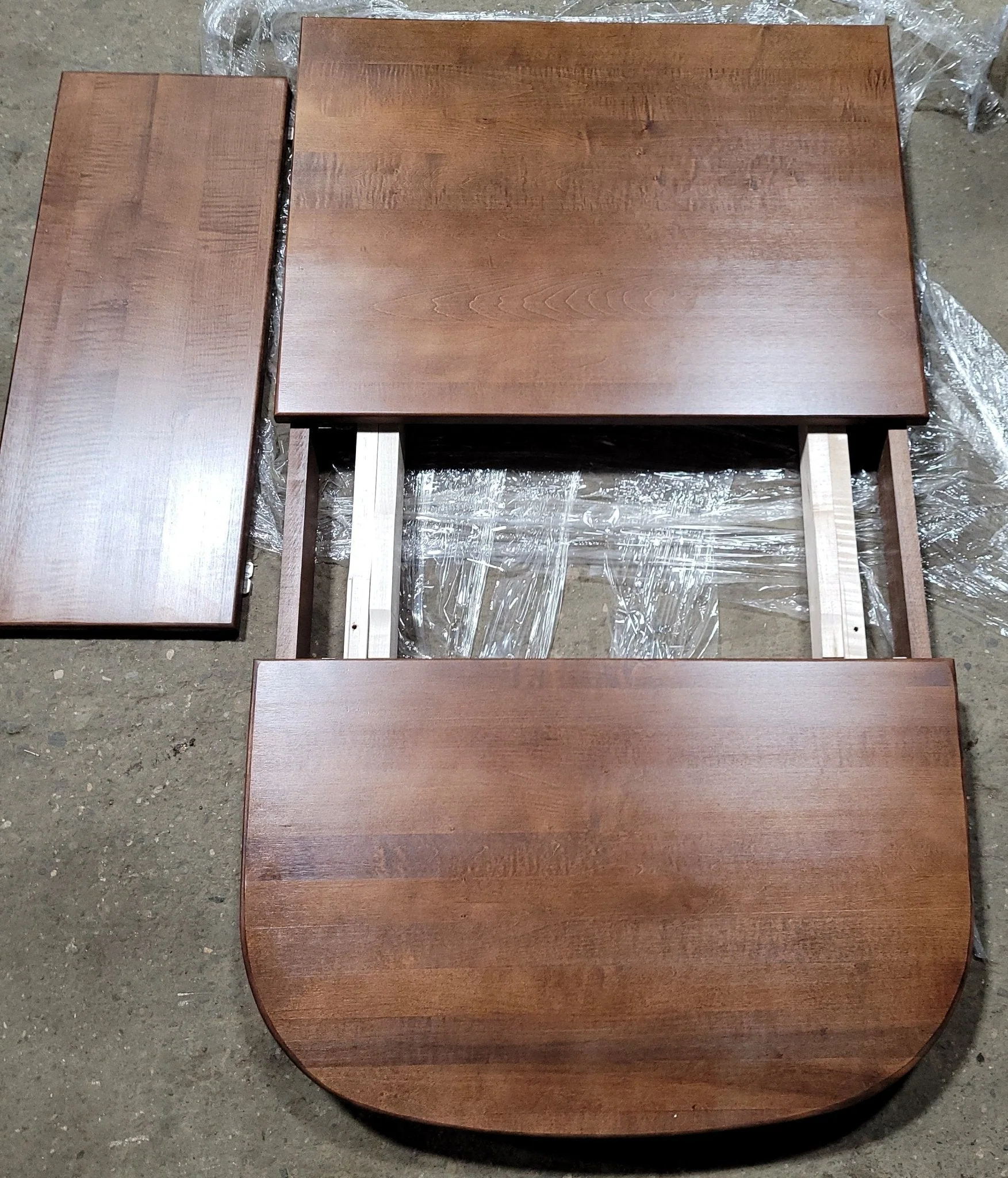 Used RV Wall Mount Table Top 38 3/4" X 28 1/4" -With Slide out Leaf Style Extension - Image 2