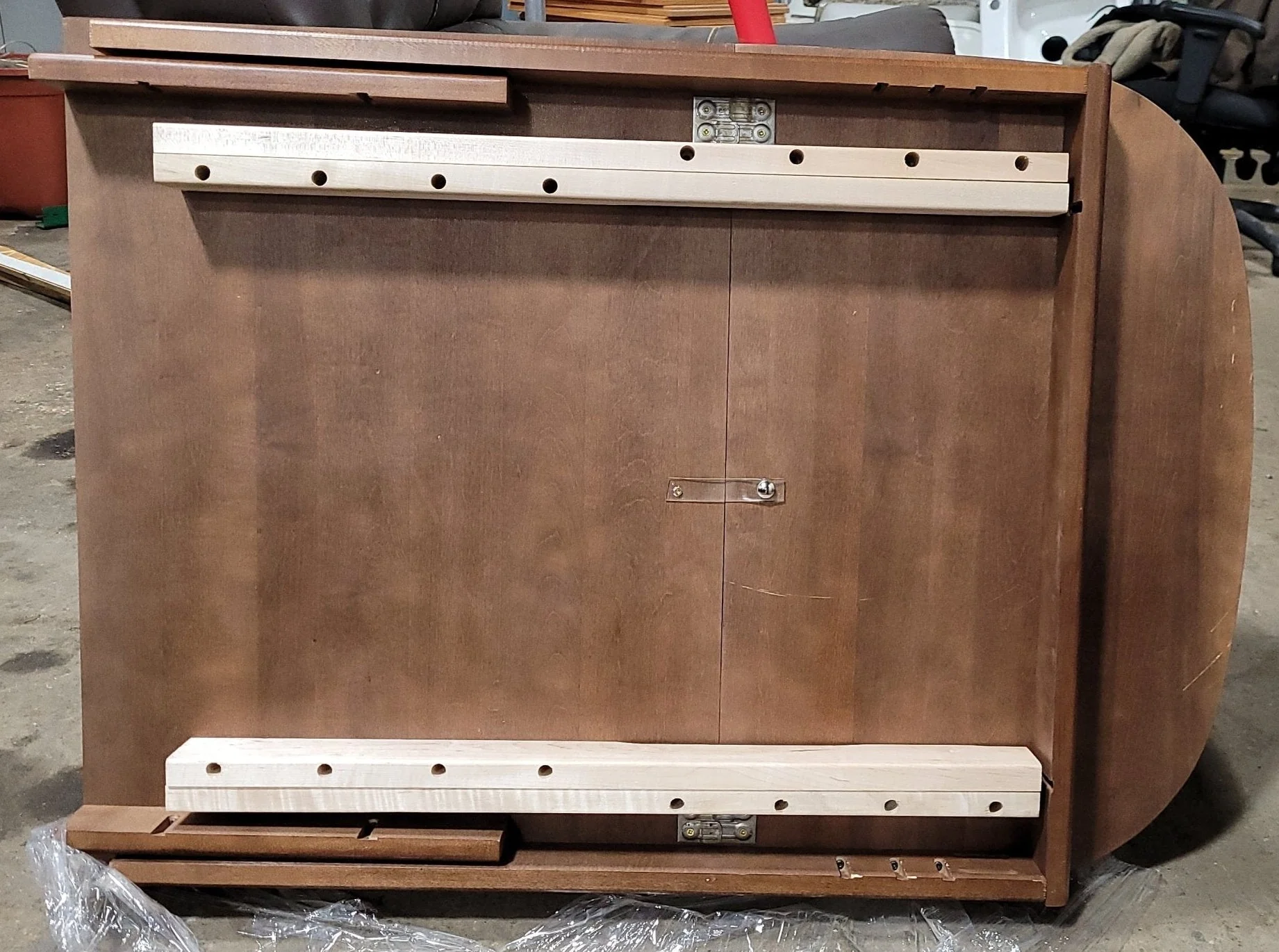 Used RV Wall Mount Table Top 38 3/4" X 28 1/4" -With Slide out Leaf Style Extension - Image 4