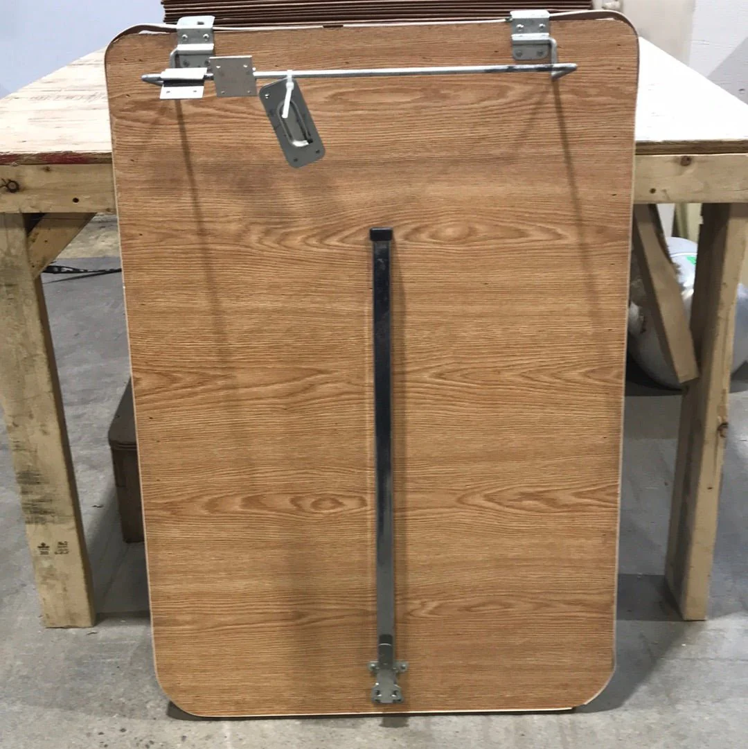 Used RV Wall Mount Table Top With Single Leg 39 1/2" L x 27 3/4" W - Image 2