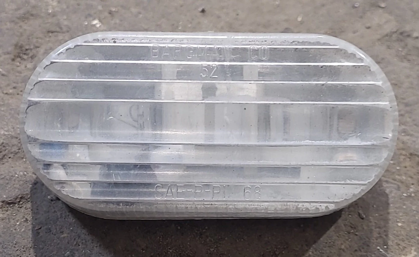 Used SAE-P-PI 68 - BARGMAN 52 Replacement Light Assembly - Clear