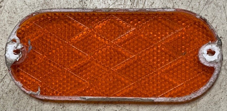 Used sate-lite 24 - SAE-A-90 D.O.T. Replacement Lens for Marker Light - Amber - Image 4