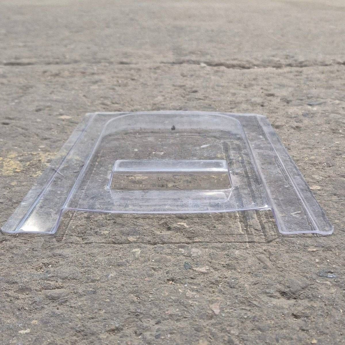 Used Screen Door Slide Panel, Clear - 11 1/4" X 9" - Image 2