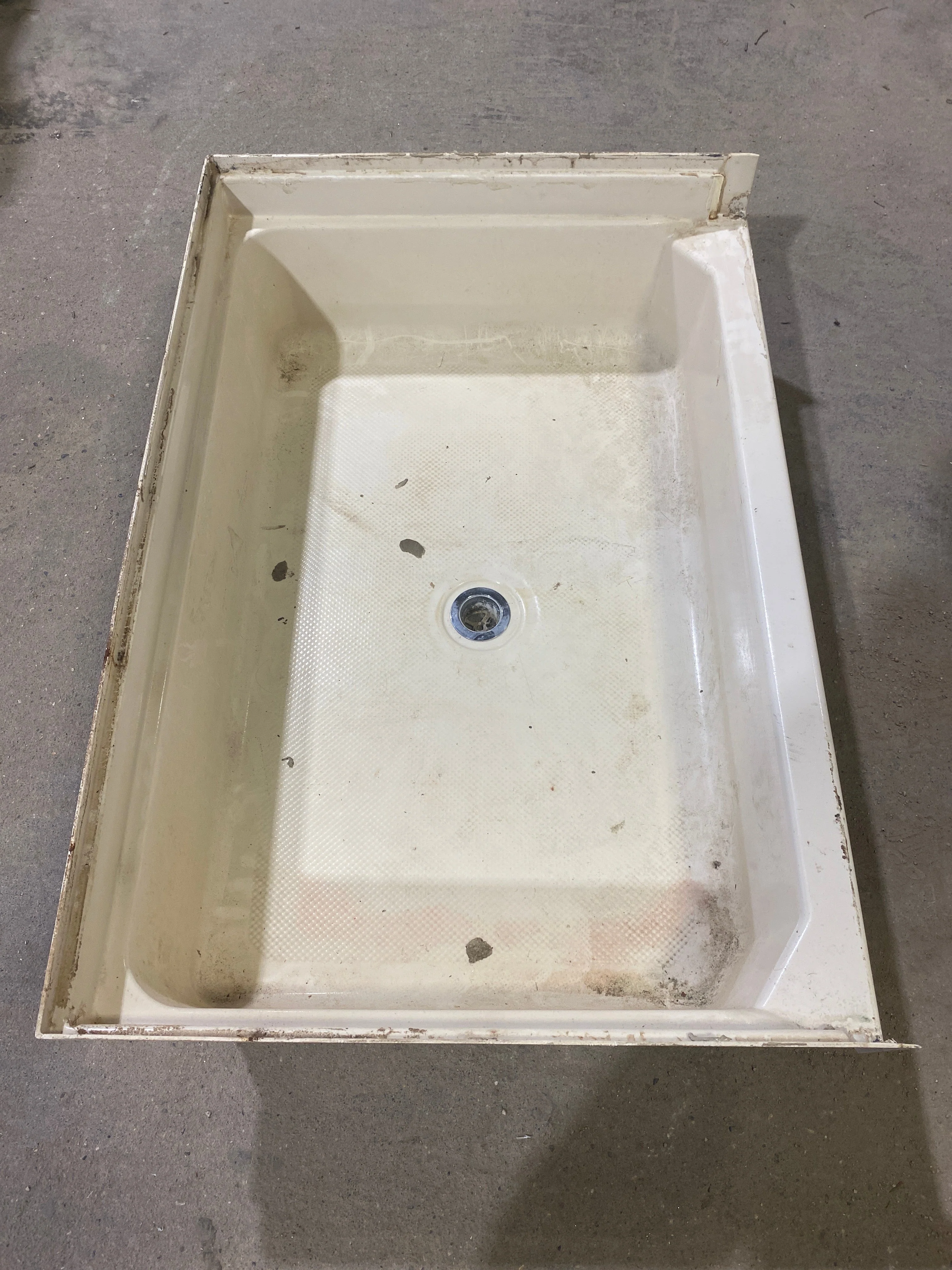 Used Shower Base (pan) 34 1/2" L x 23 1/2" W - Image 3