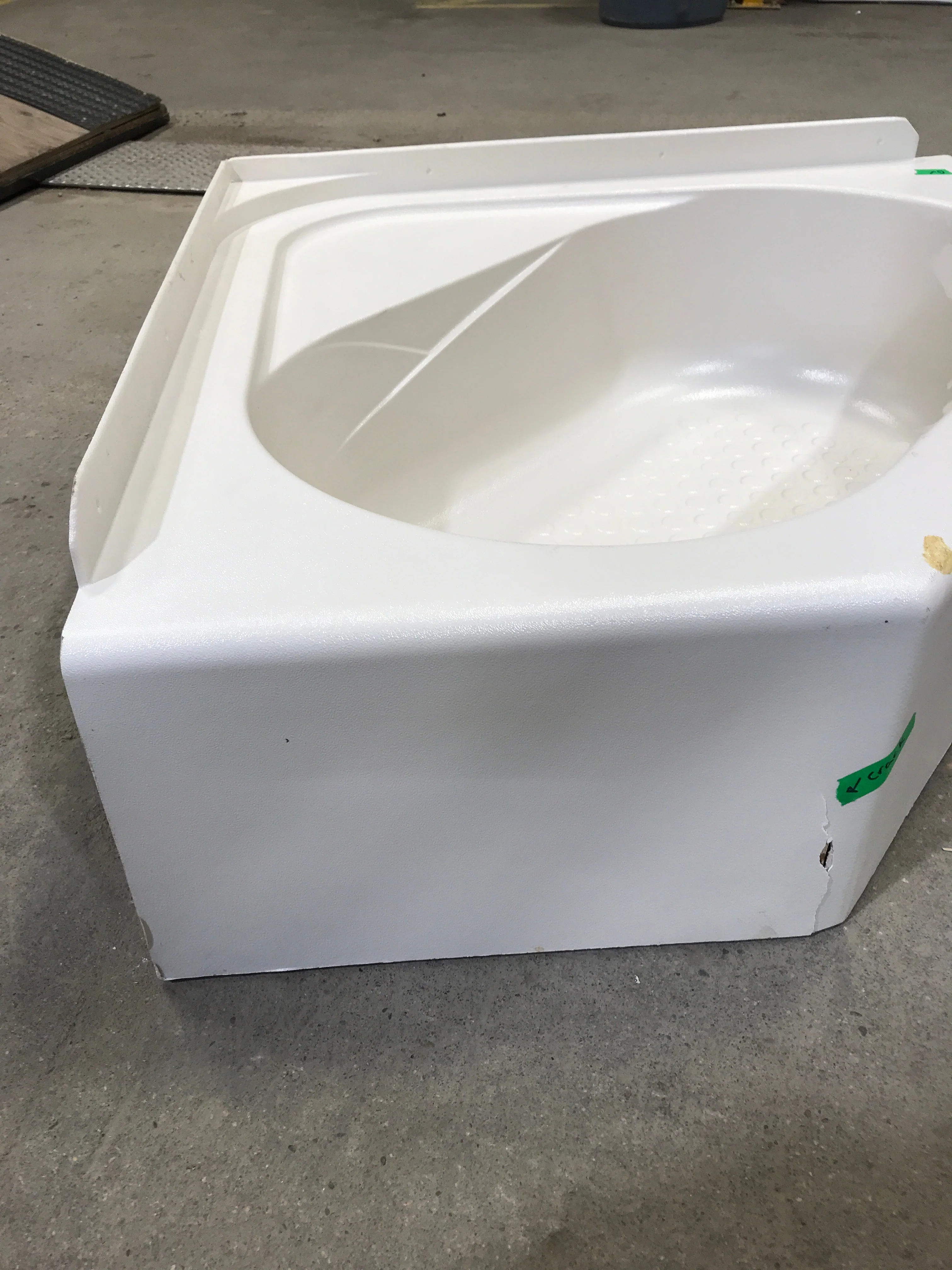 Used Shower Base (pan) W/ Seat - Image 4