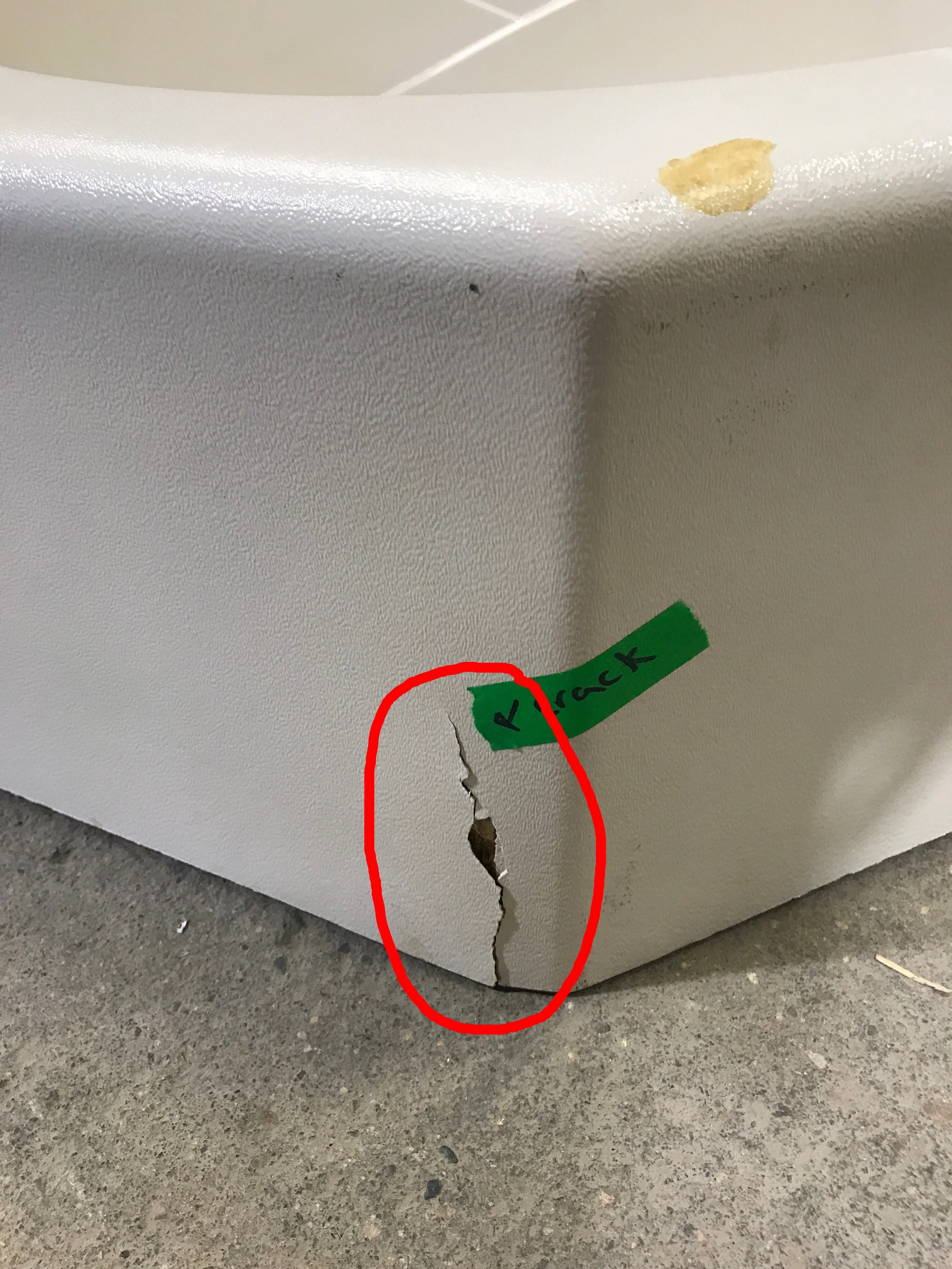 Used Shower Base (pan) W/ Seat - Image 5